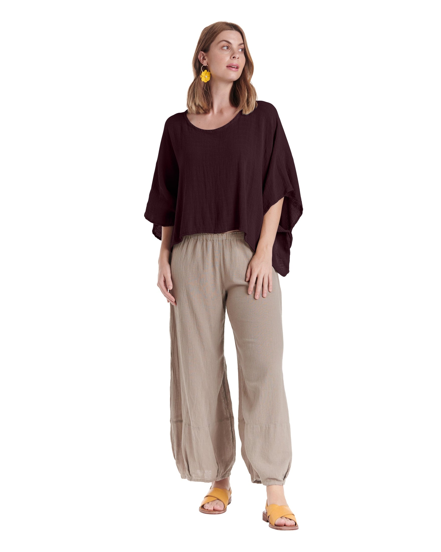 Havana Cotton Gauze Blouse-Oh My Gauze