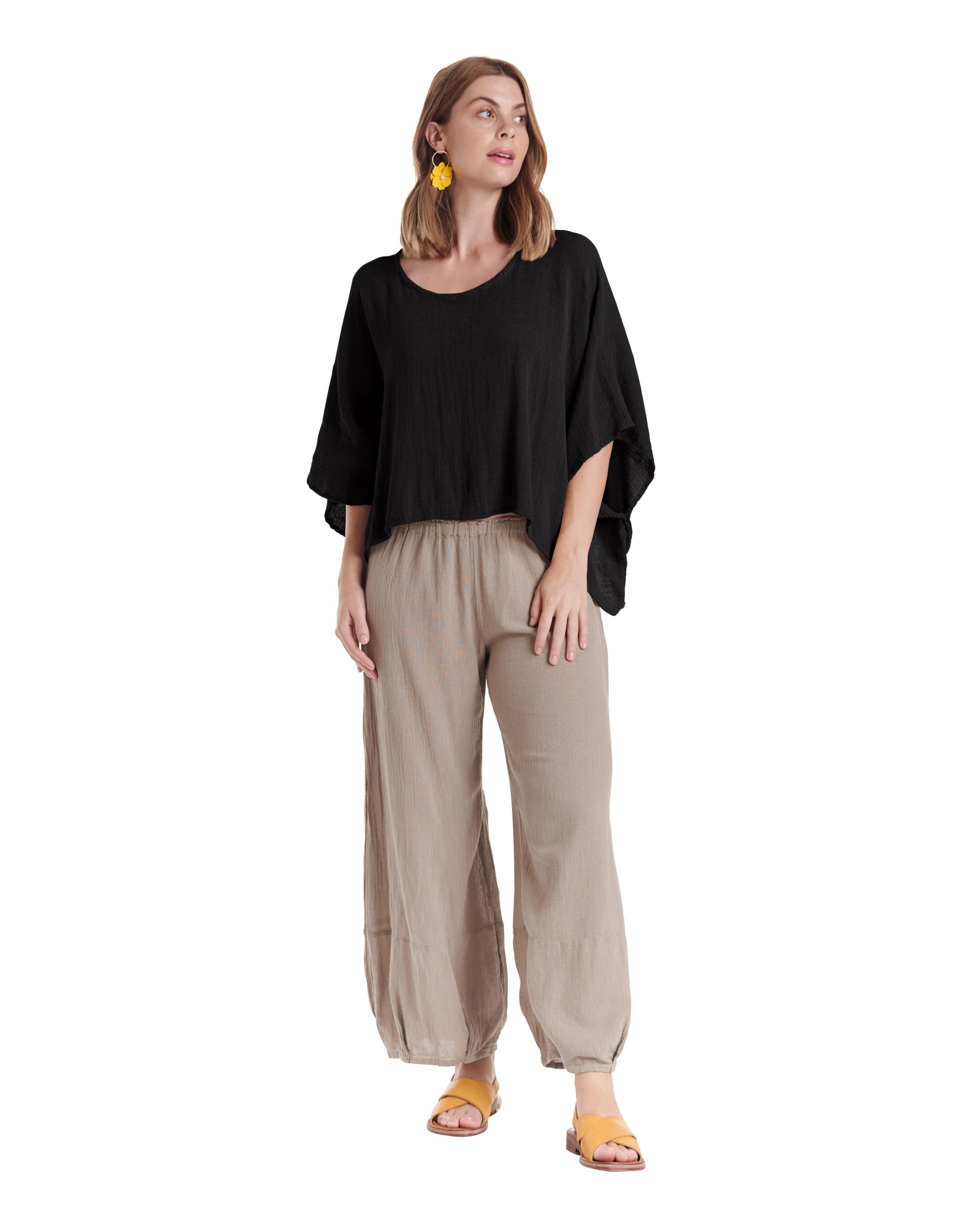 Havana Cotton Gauze Blouse-Oh My Gauze