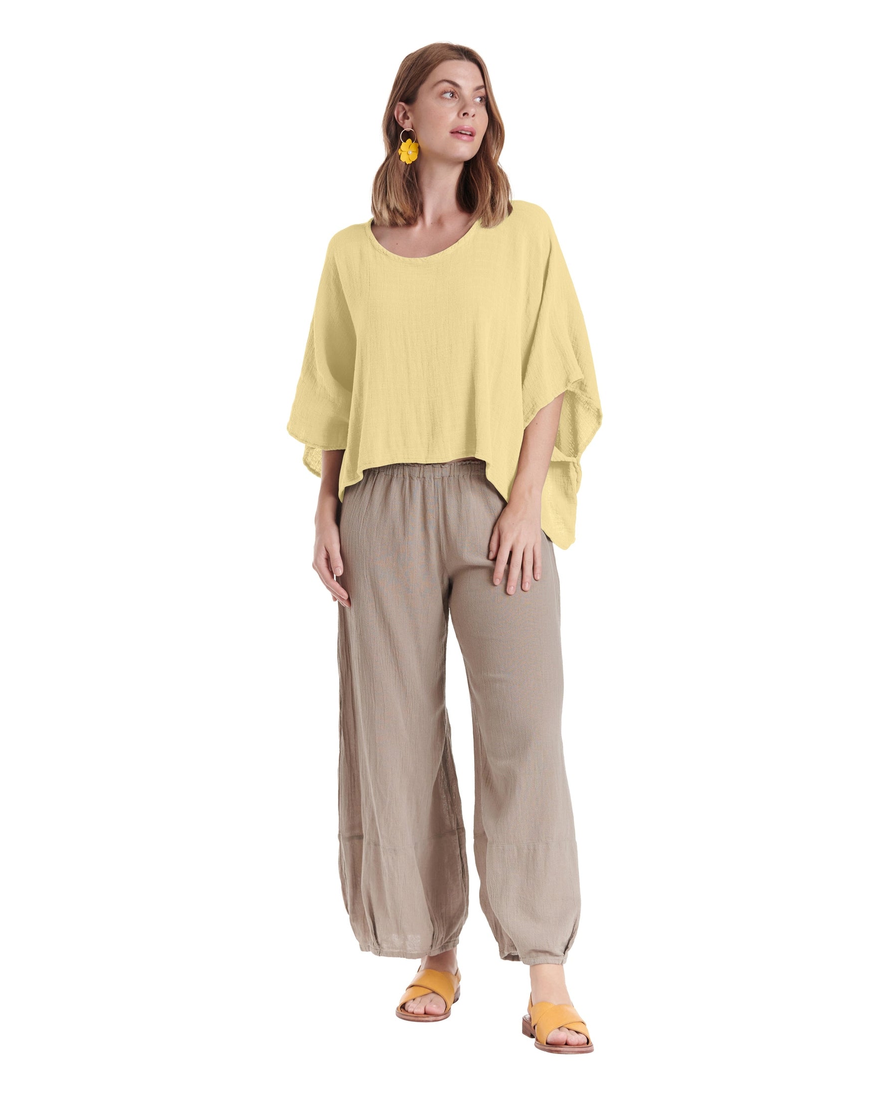 Havana Cotton Gauze Blouse-Oh My Gauze