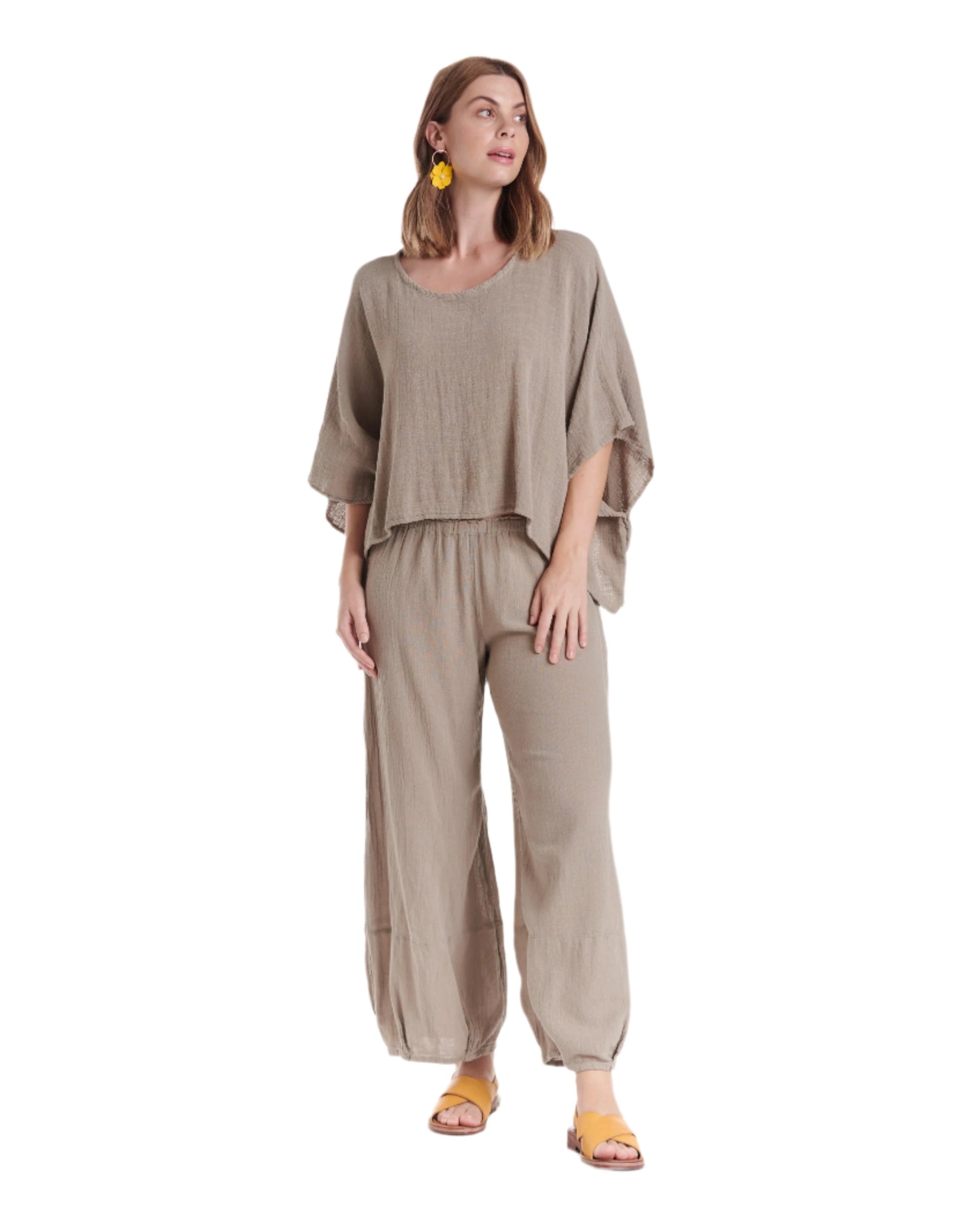 Havana Cotton Gauze Blouse-Oh My Gauze