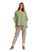 Horizon Cotton Gauze Blouse-Oh My Gauze