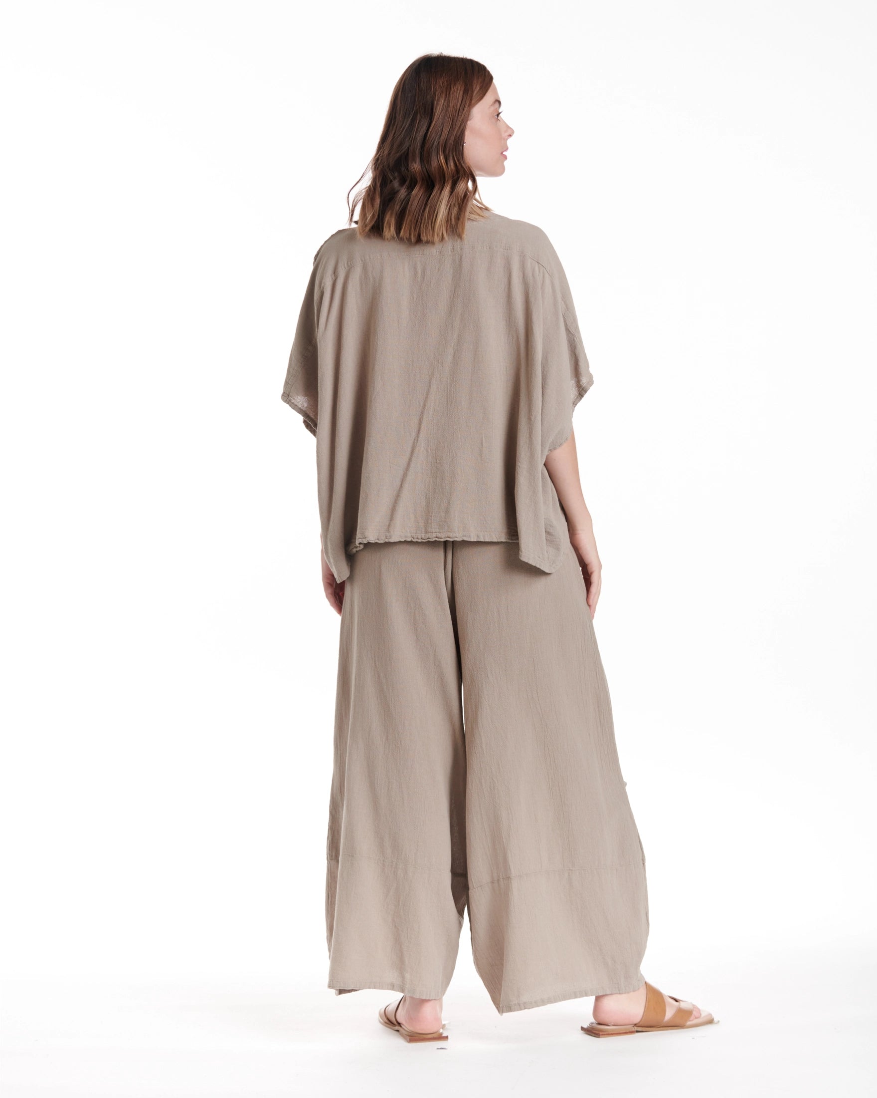 Ines Cotton Gauze Blouse – New Arrival-Oh My Gauze