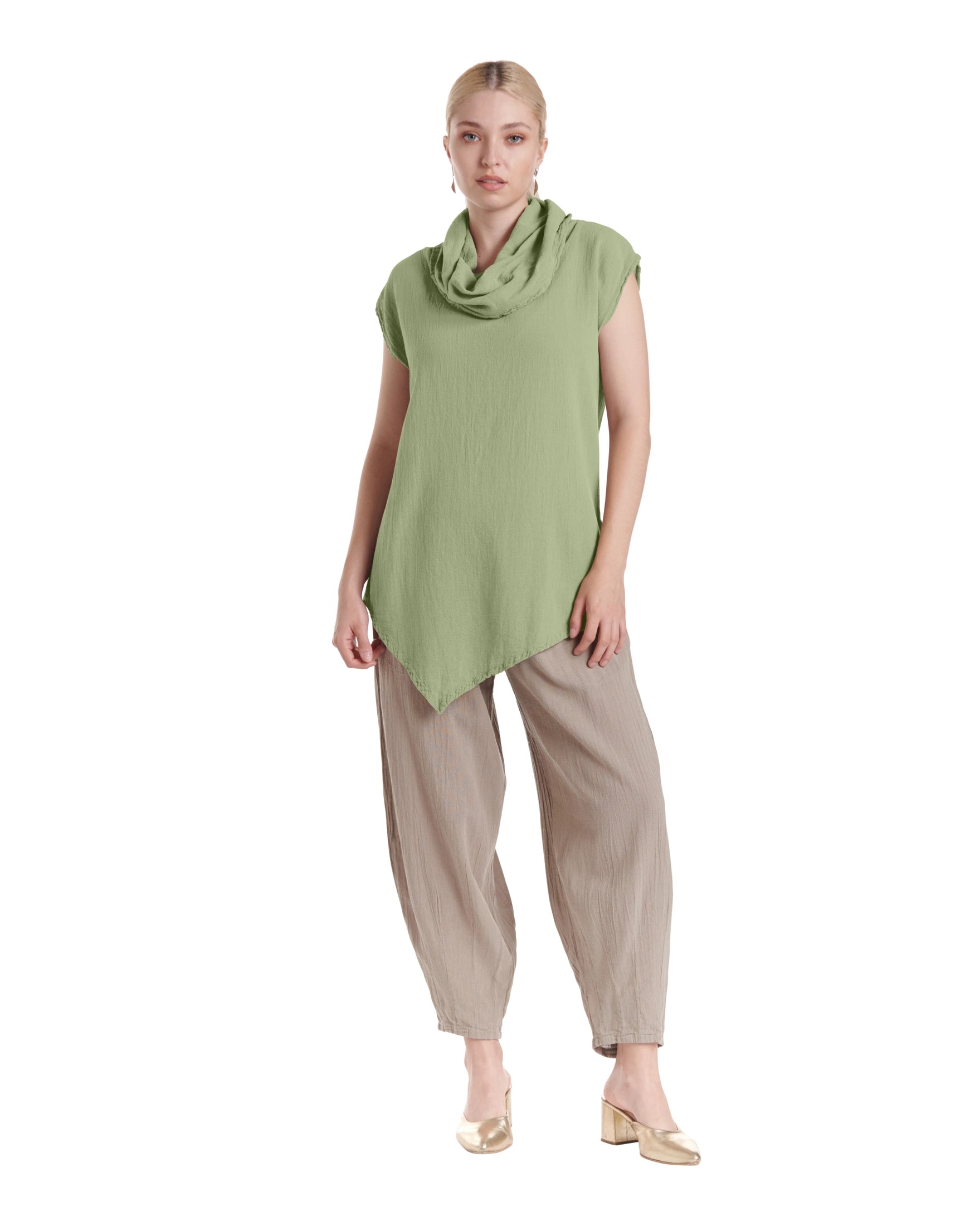 Jenn Cotton Gauze Blouse - Final Sale-Oh My Gauze