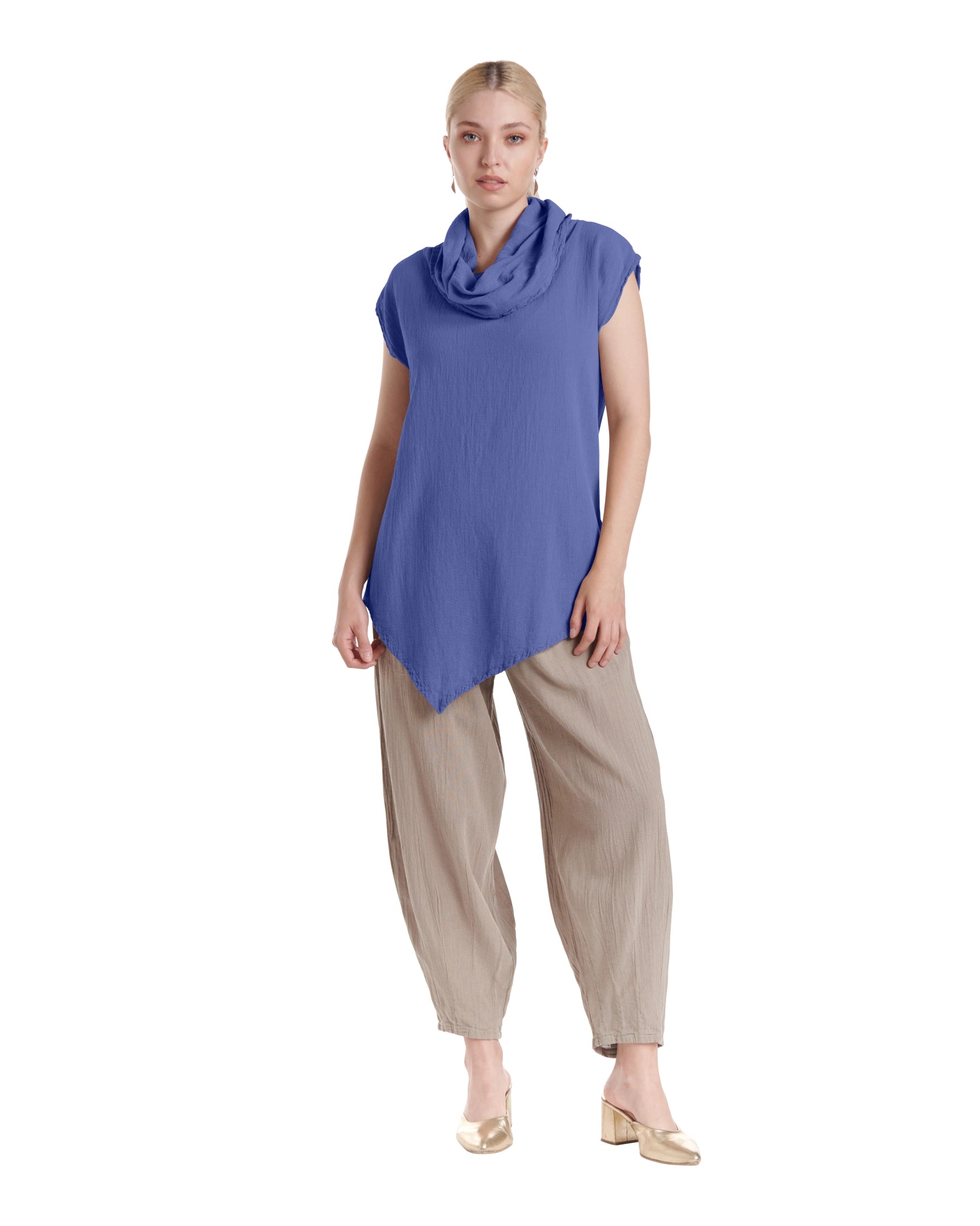 Jenn Cotton Gauze Blouse - Final Sale-Oh My Gauze