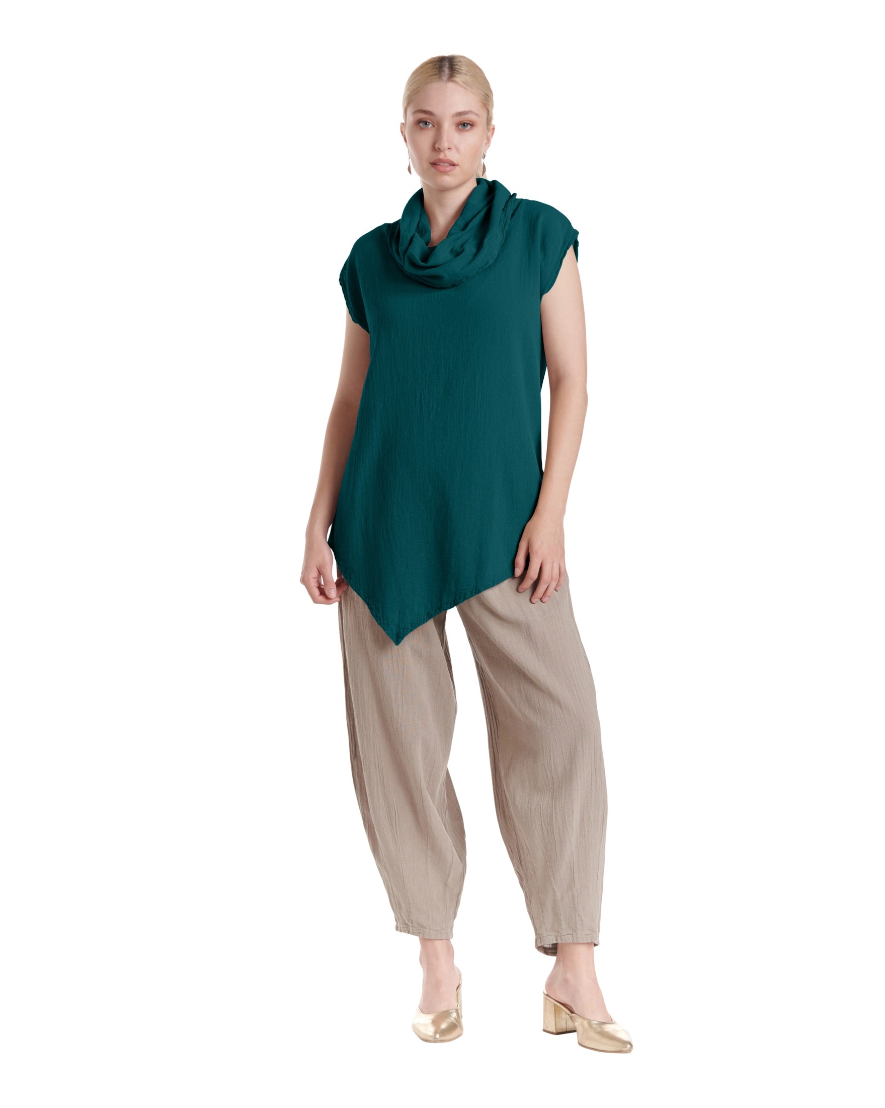 Jenn Cotton Gauze Blouse - Final Sale-Oh My Gauze