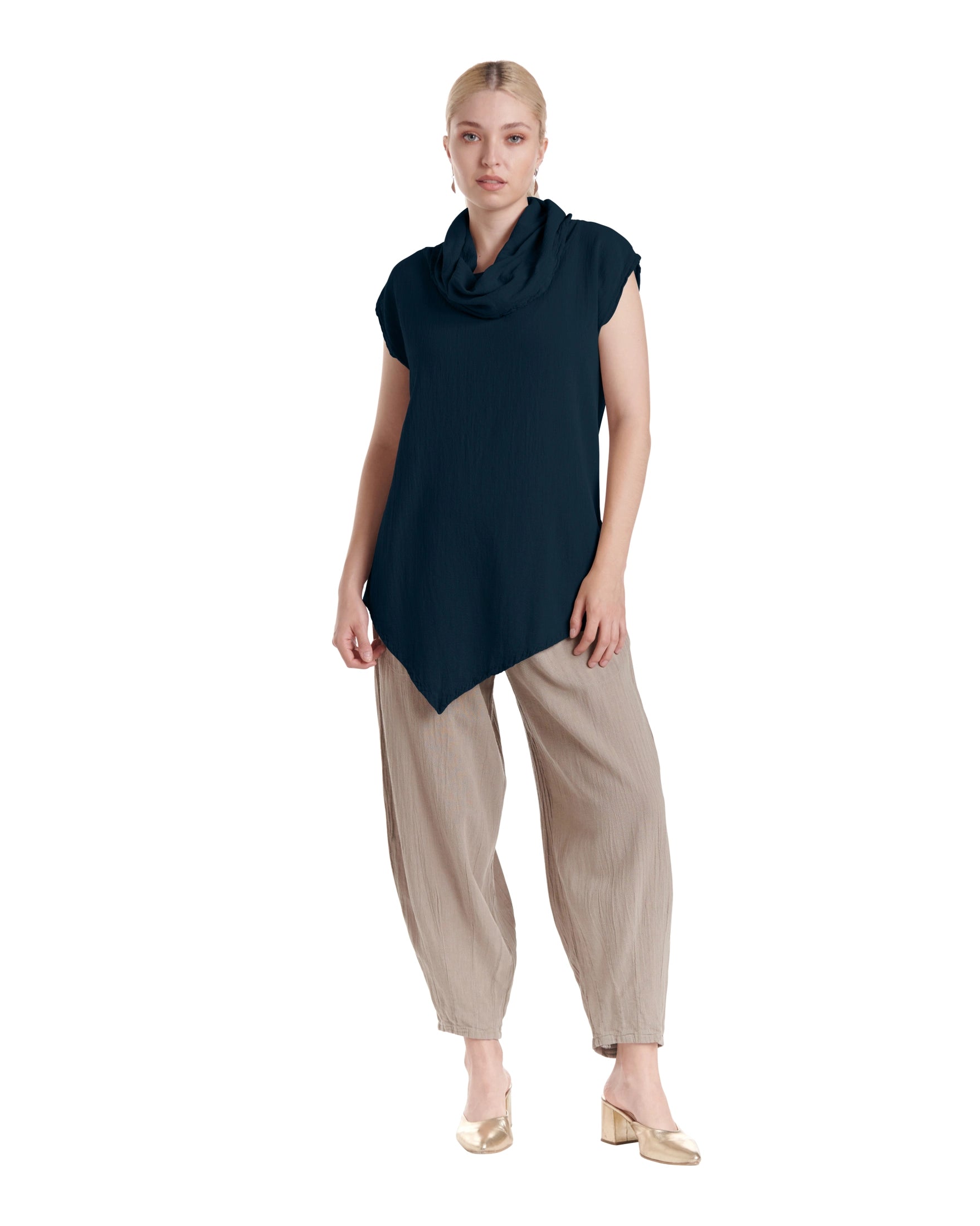 Jenn Cotton Gauze Blouse - Final Sale-Oh My Gauze