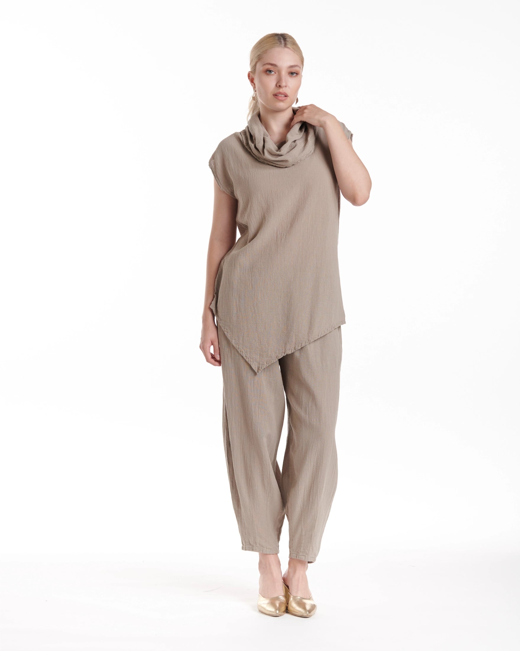 Jenn Cotton Gauze Blouse - Final Sale-Oh My Gauze