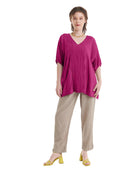 Jodi Cotton Gauze Blouse-Oh My Gauze