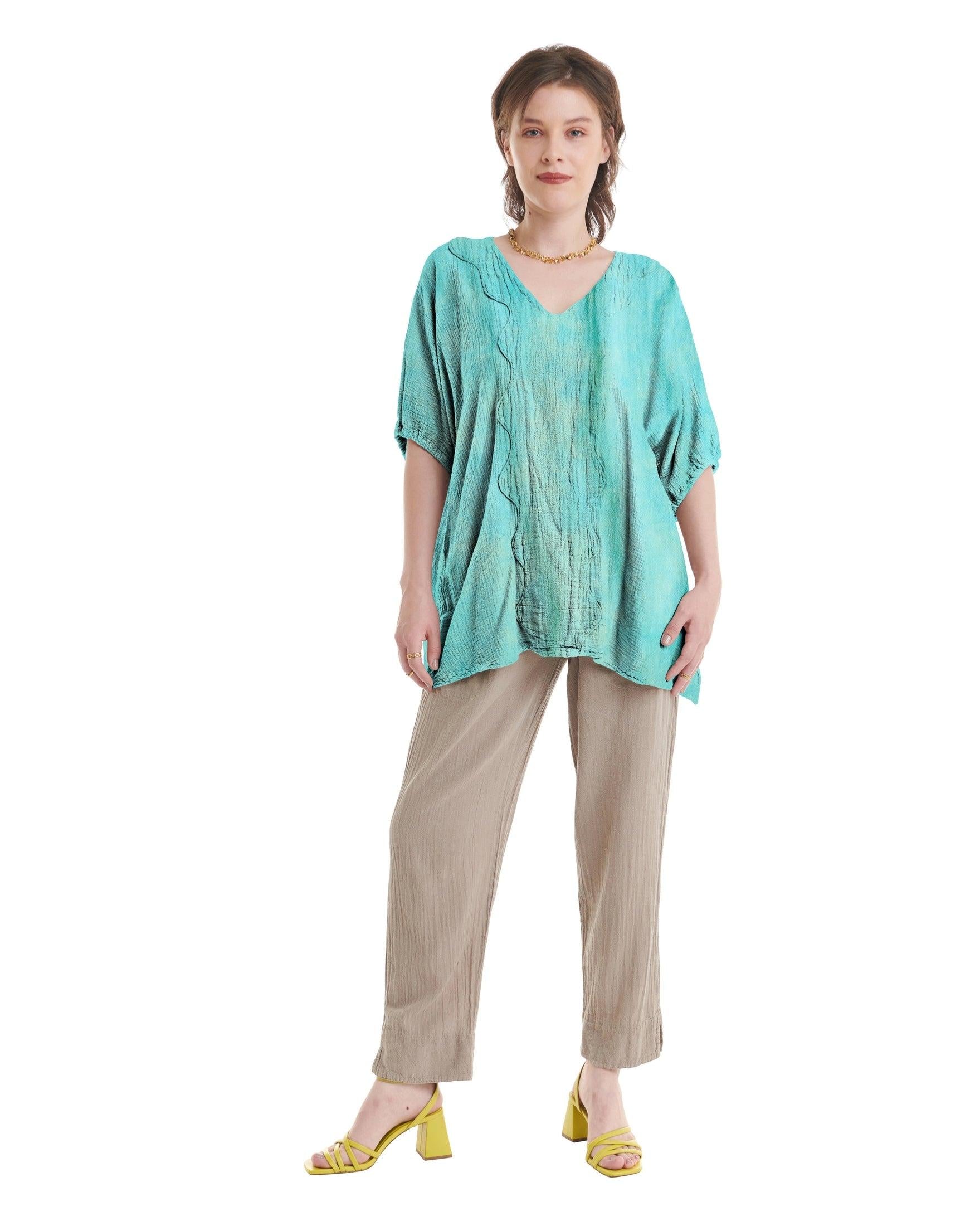 Jodi Cotton Gauze Blouse-Oh My Gauze