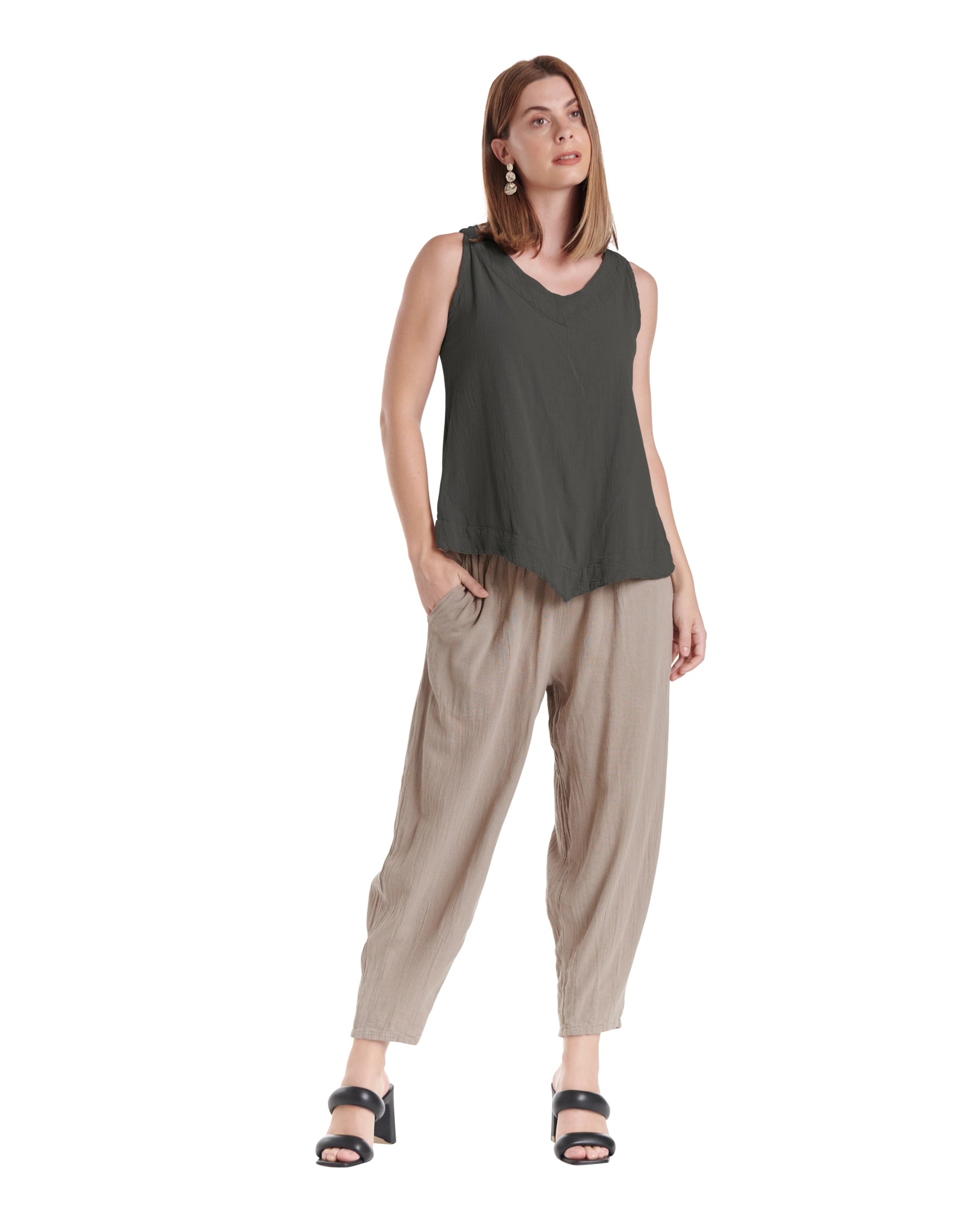 Julia Cotton Gauze Blouse-Oh My Gauze