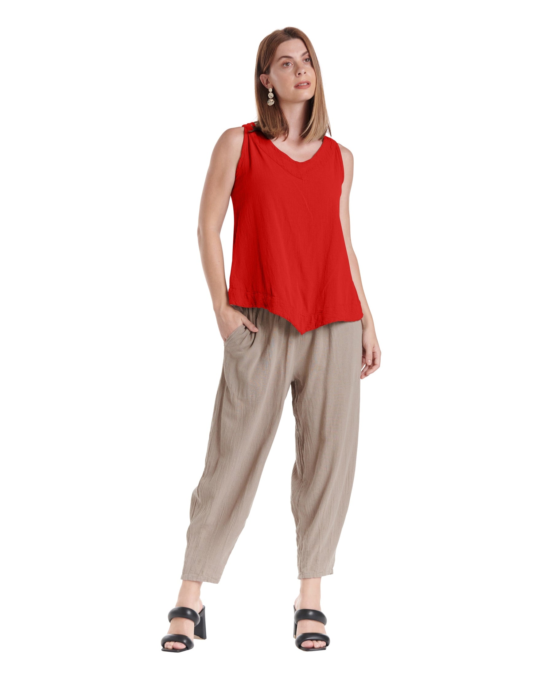 Julia Cotton Gauze Blouse-Oh My Gauze