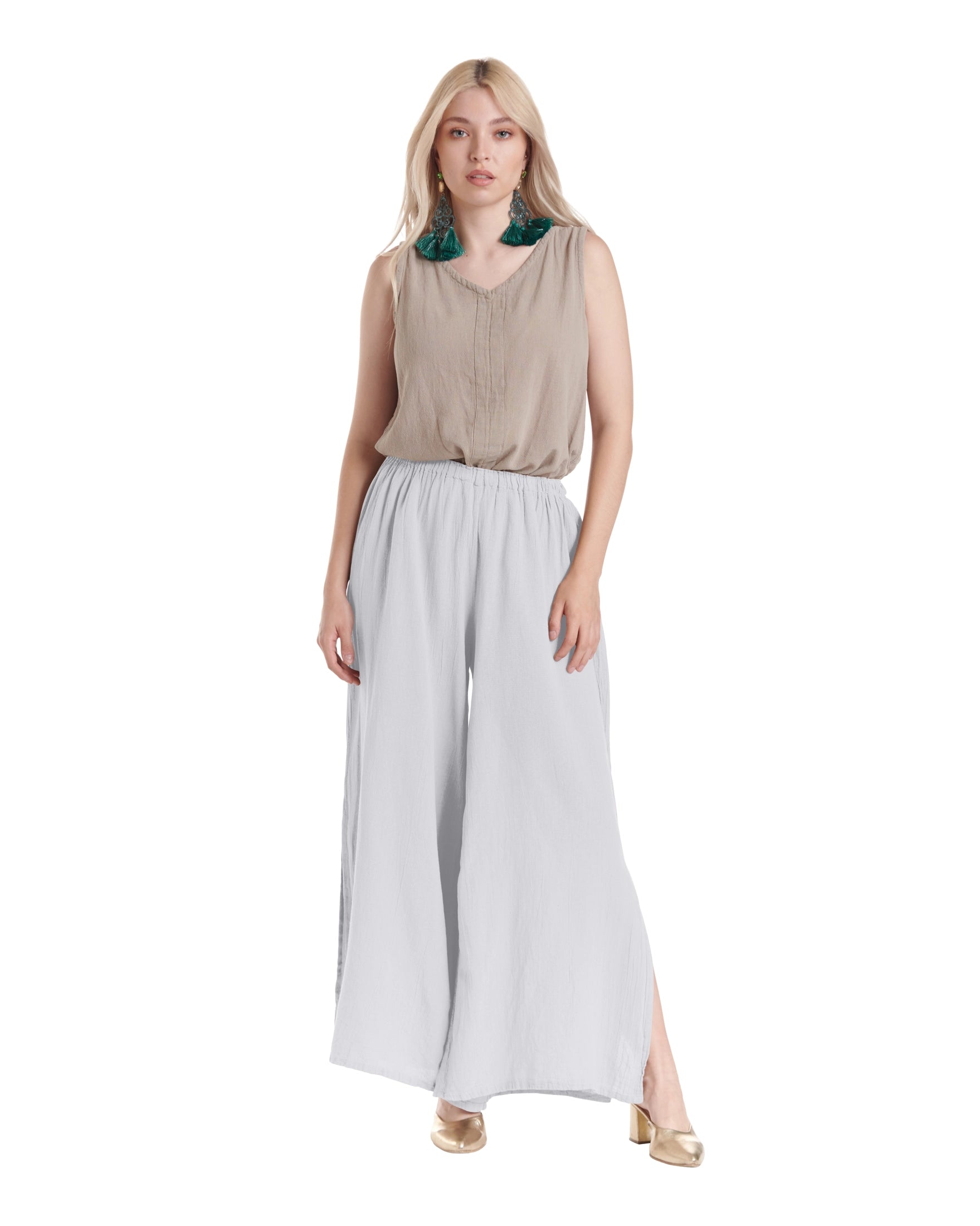 Kate Cotton Gauze Pants-Oh My Gauze