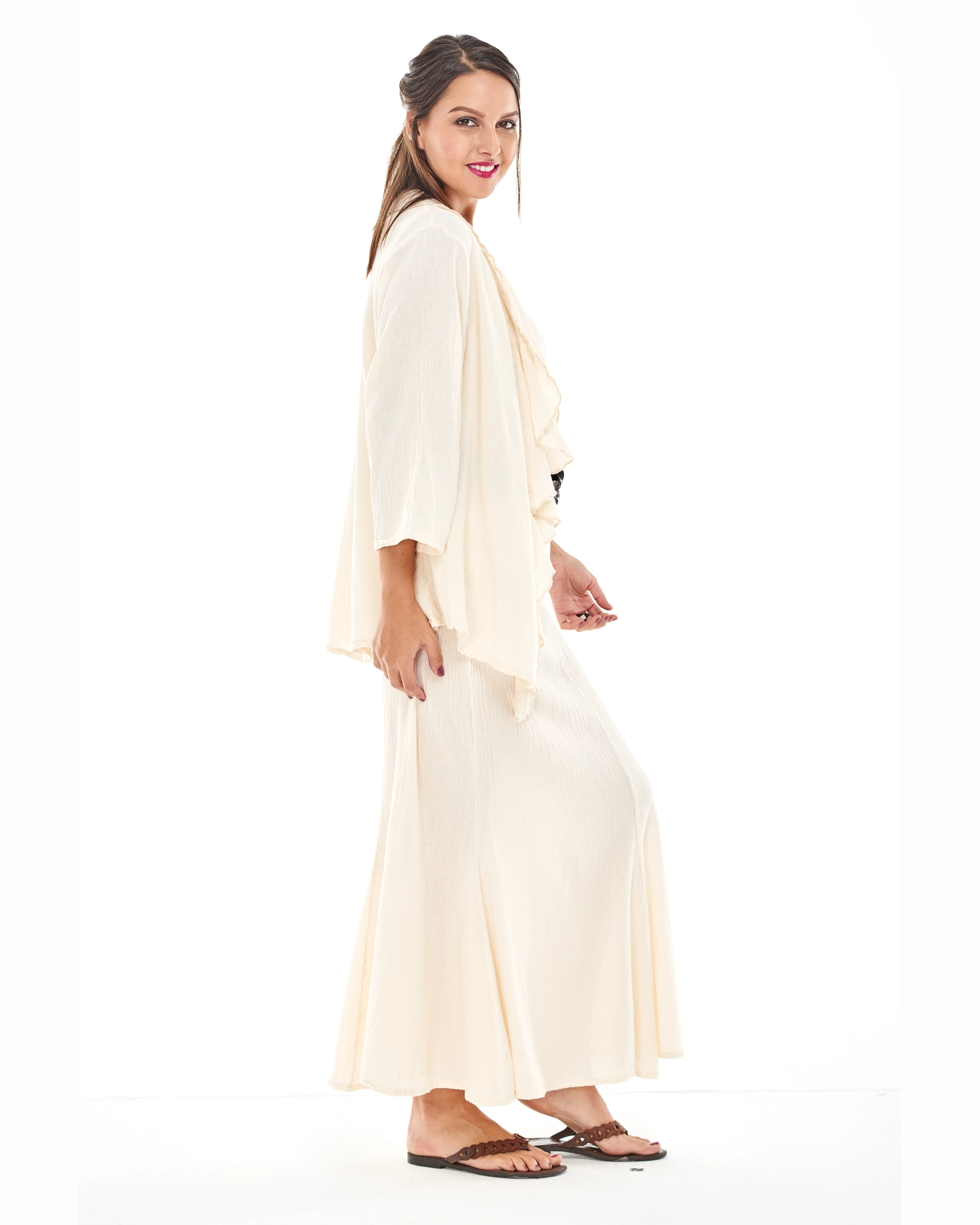 Kendra Cotton Gauze Jacket-Oh My Gauze