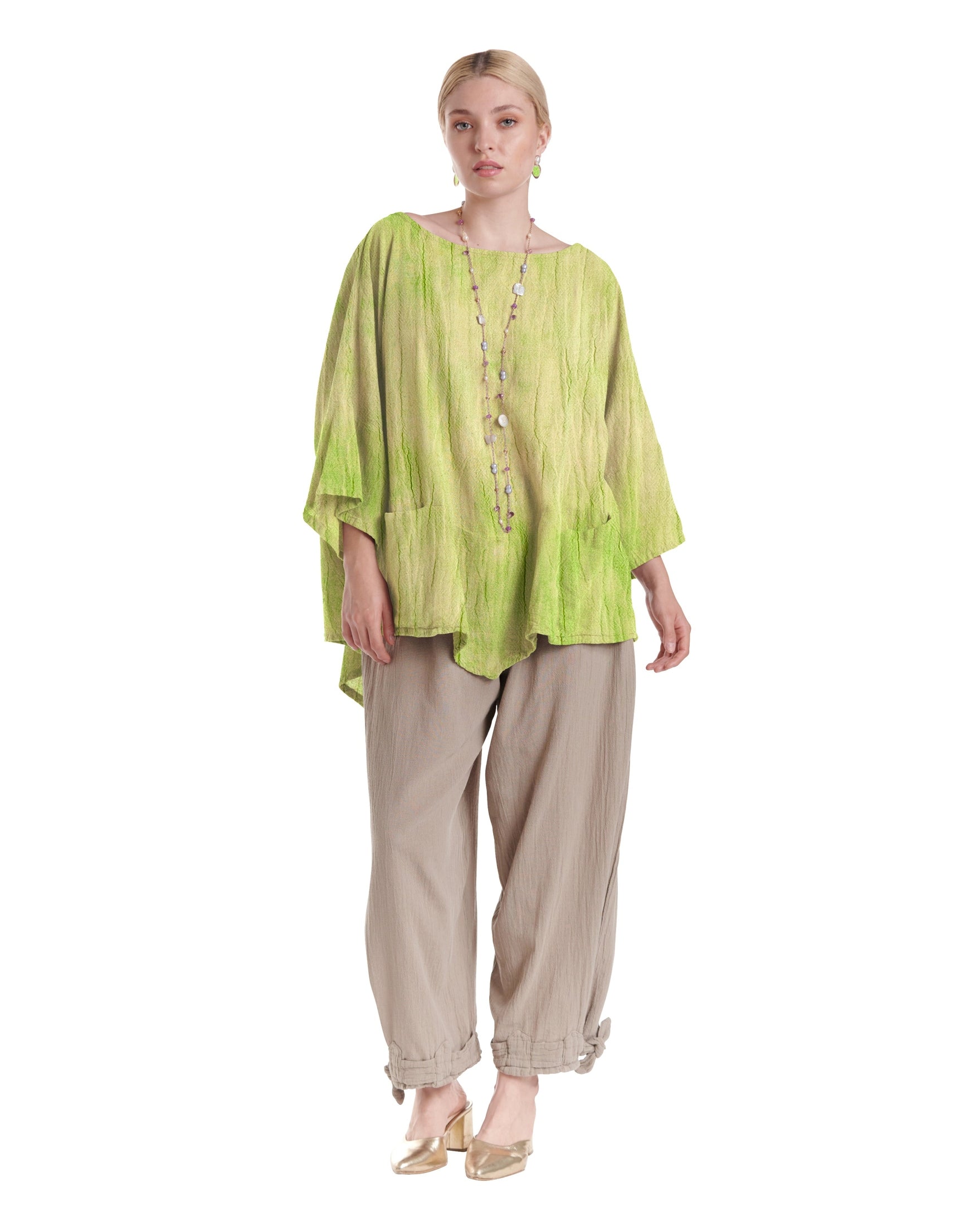 Kitty Cotton Gauze Blouse-Oh My Gauze