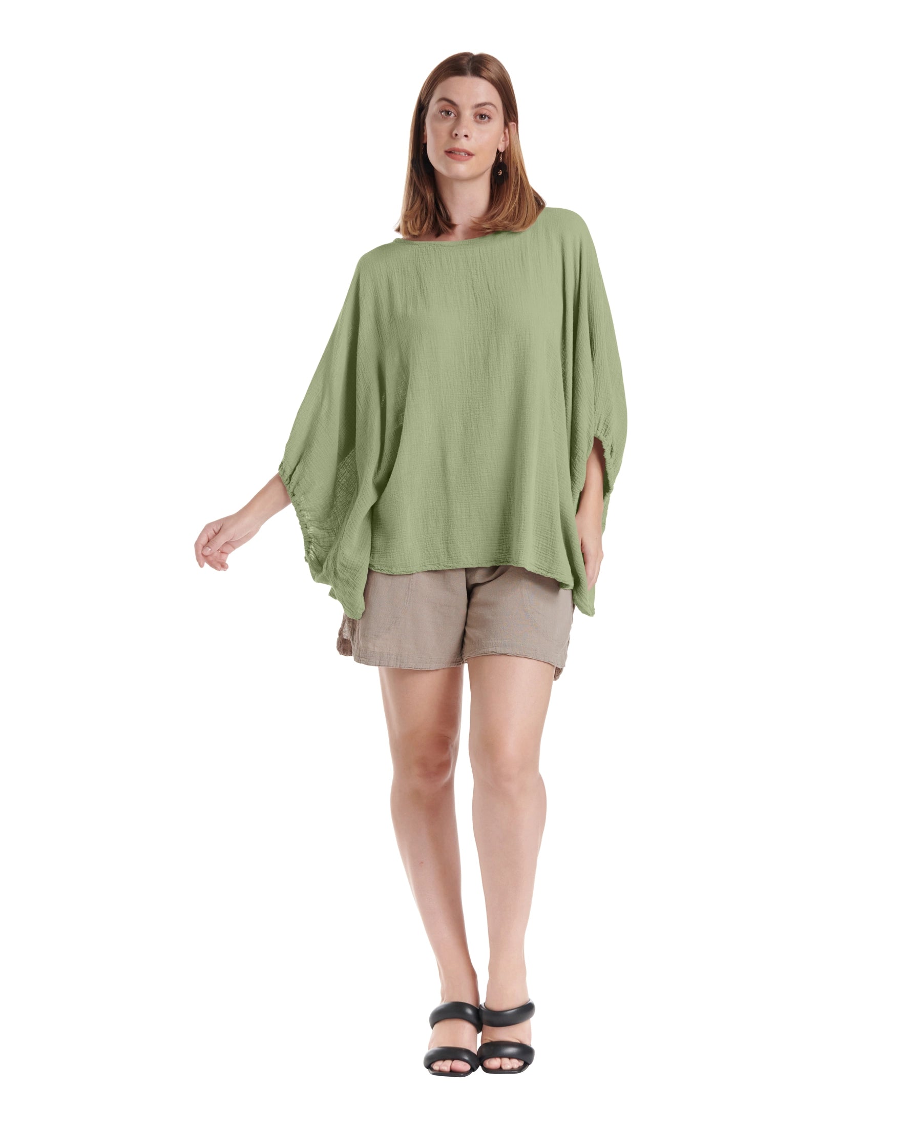 Kozzy Cotton Gauze Blouse – New Arrival-Oh My Gauze