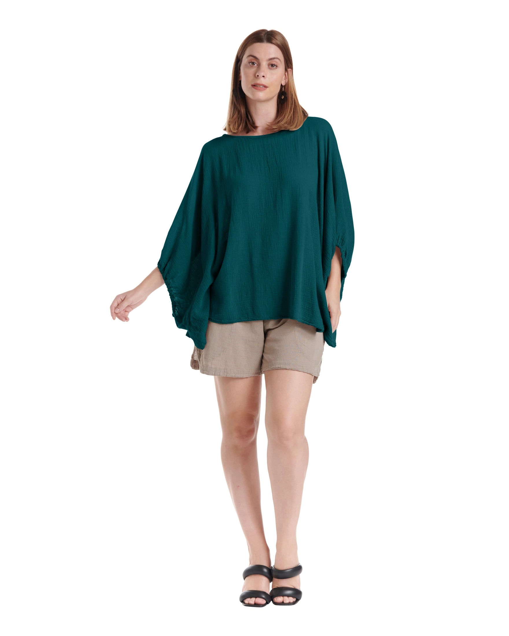 Kozzy Cotton Gauze Blouse – New Arrival-Oh My Gauze