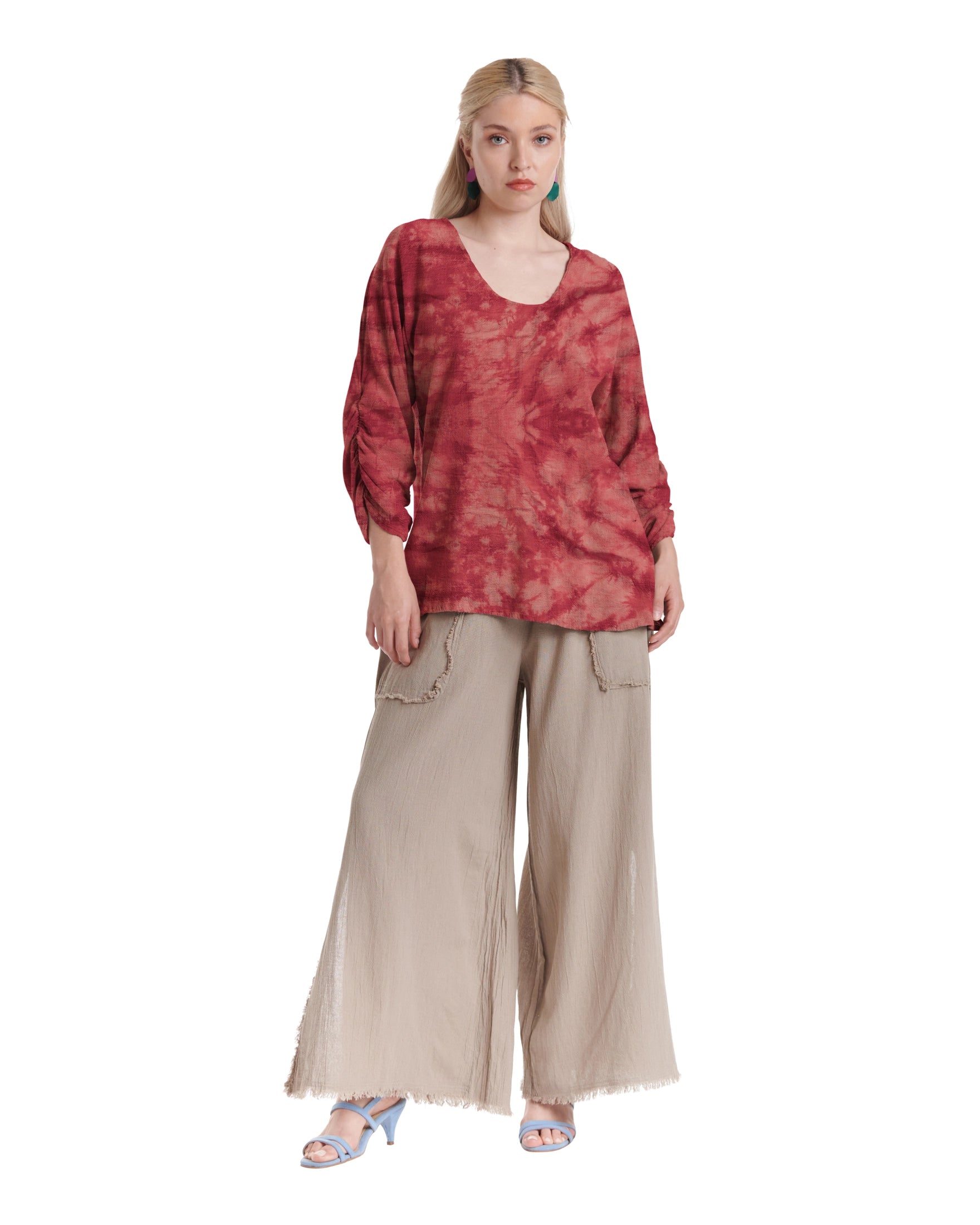 Lana Cotton Gauze Blouse-Oh My Gauze