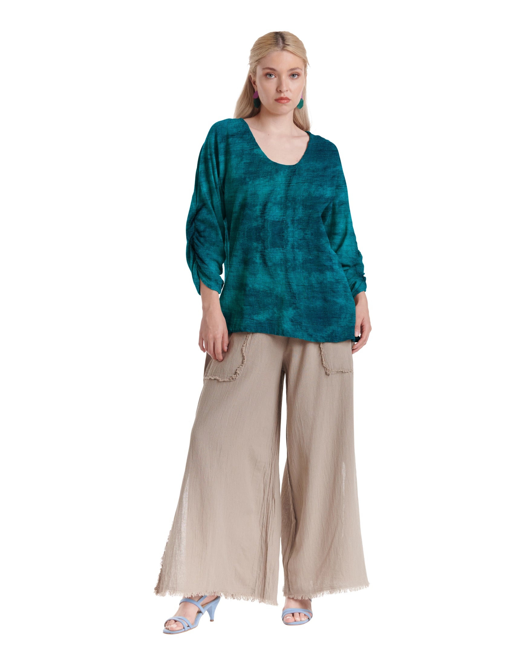 Lana Cotton Gauze Blouse-Oh My Gauze