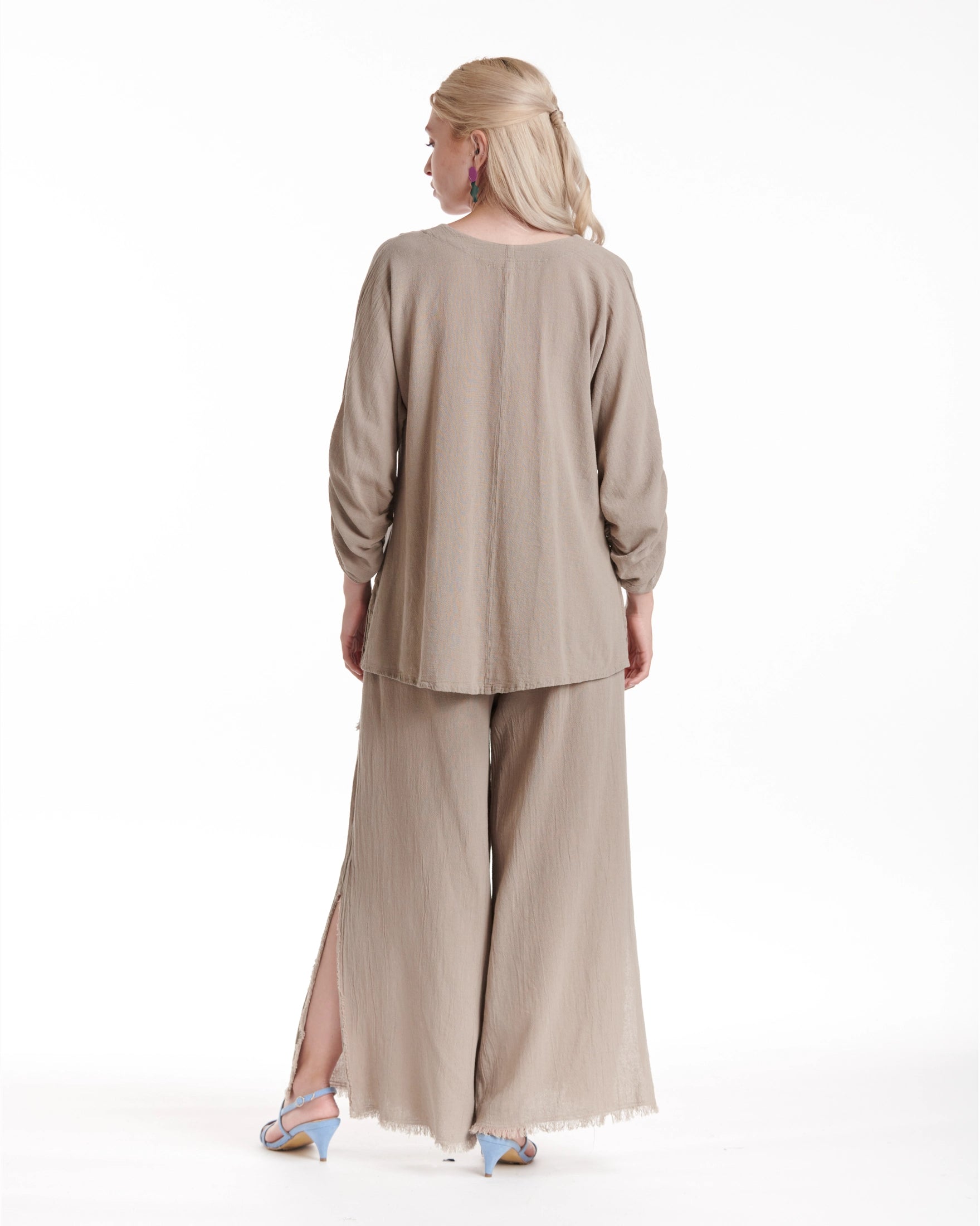 Lana Cotton Gauze Blouse-Oh My Gauze