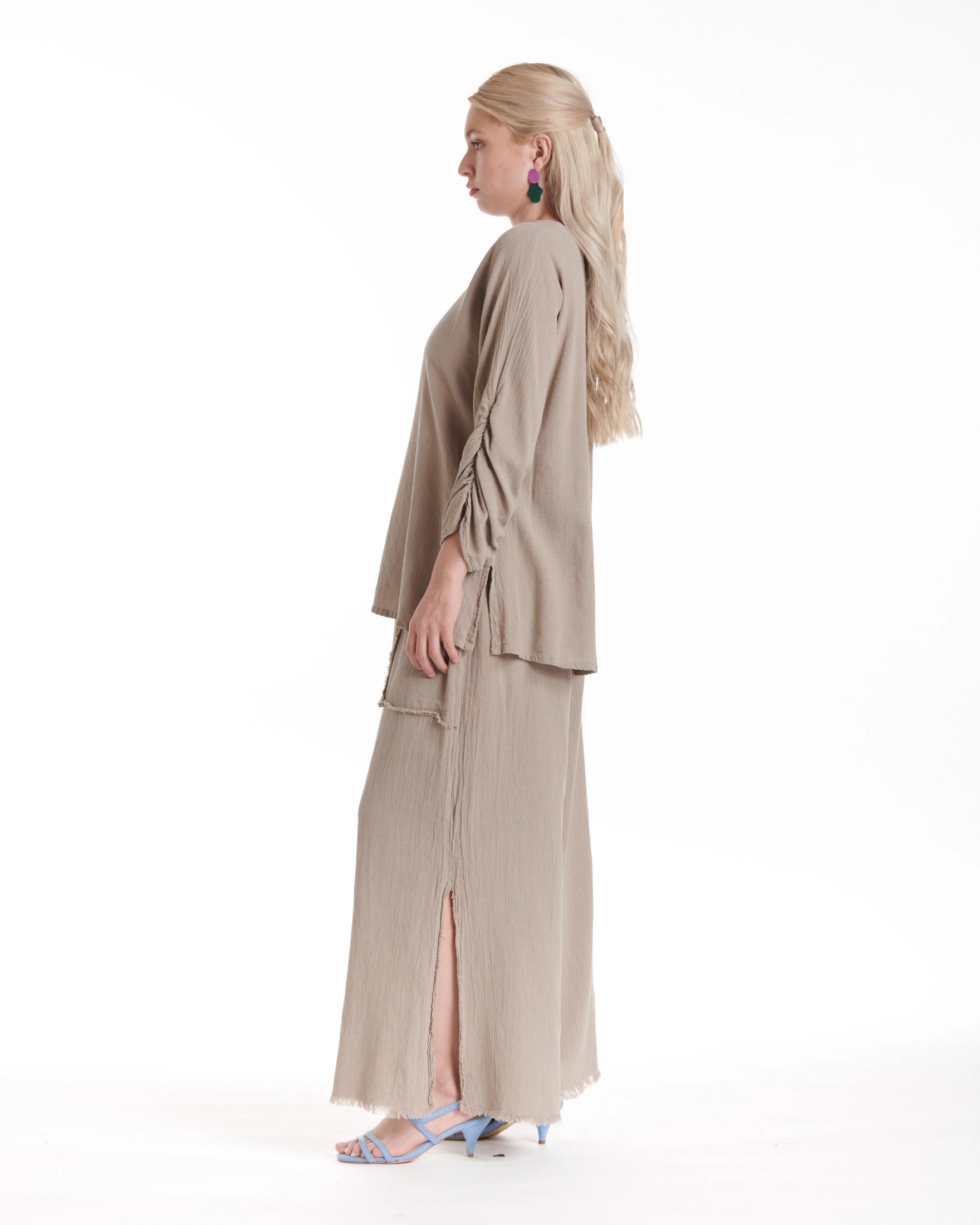 Lana Cotton Gauze Blouse-Oh My Gauze