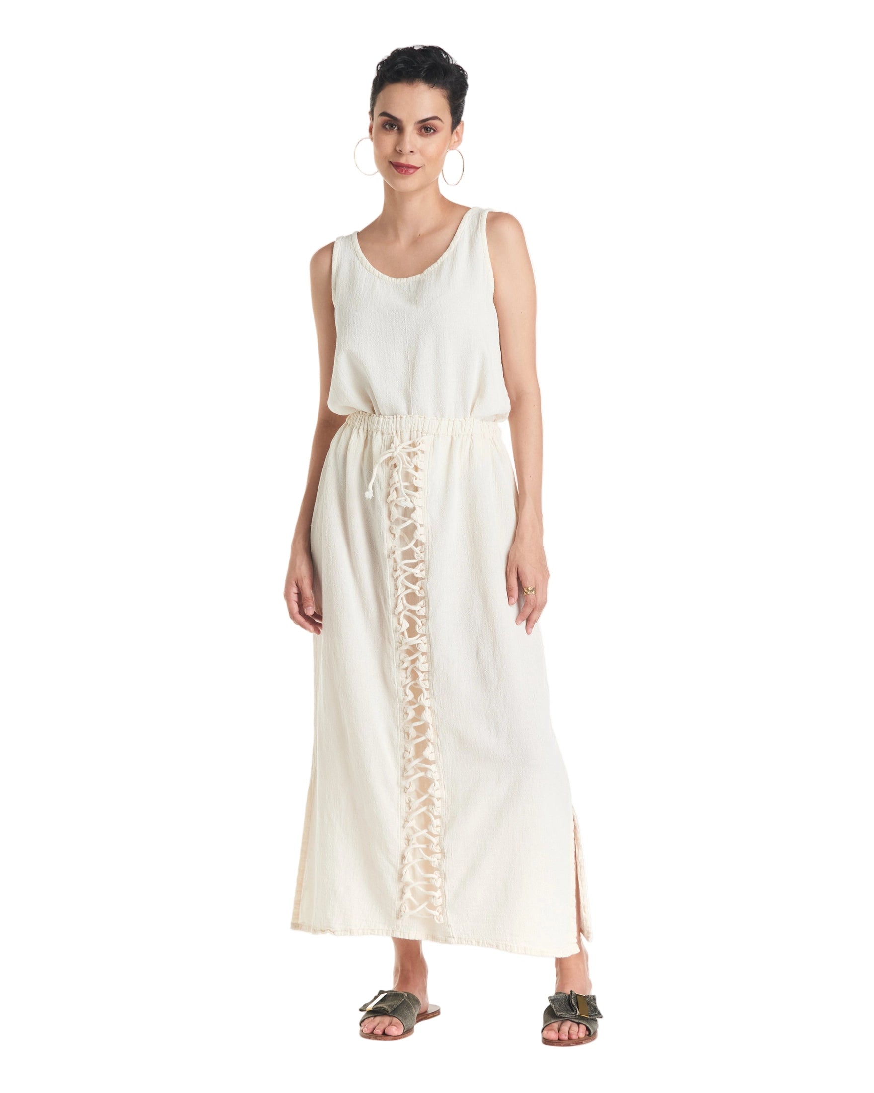 Lattice Skirt - Final Sale-Oh My Gauze