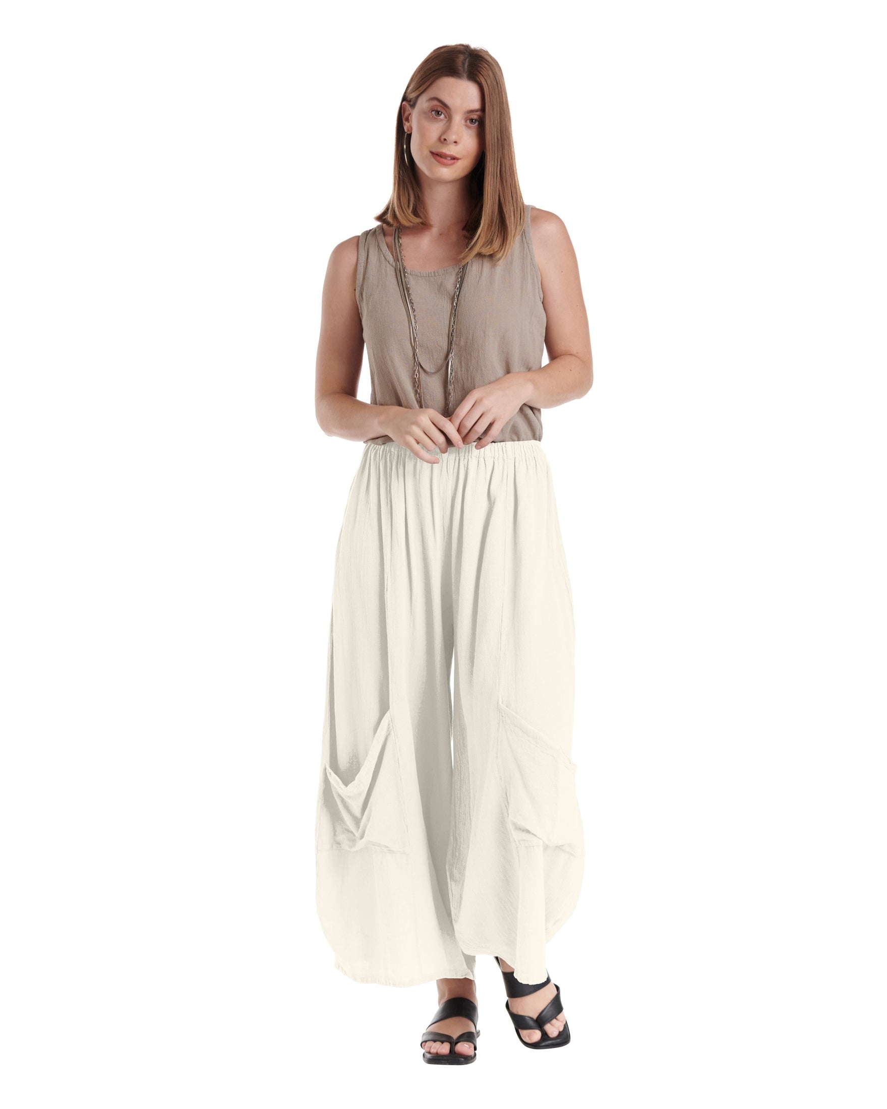 Lee Cotton Gauze Pants-Oh My Gauze