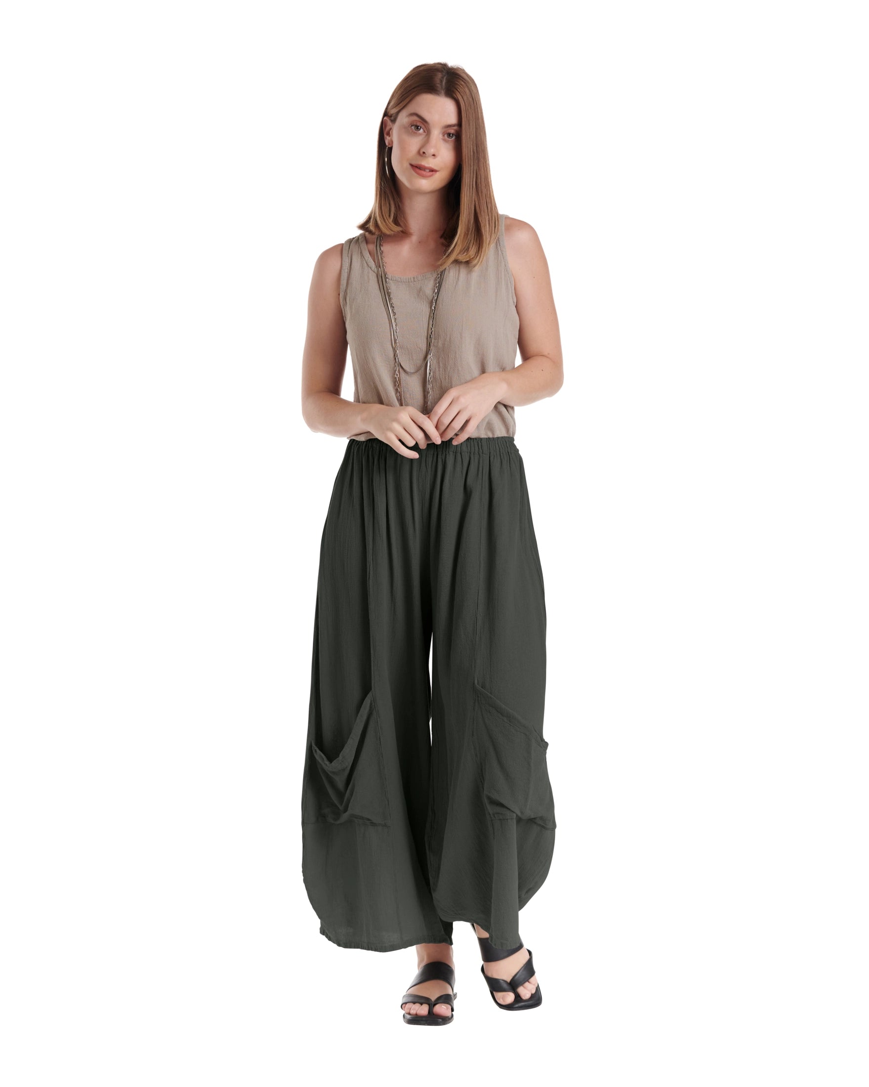Lee Cotton Gauze Pants-Oh My Gauze