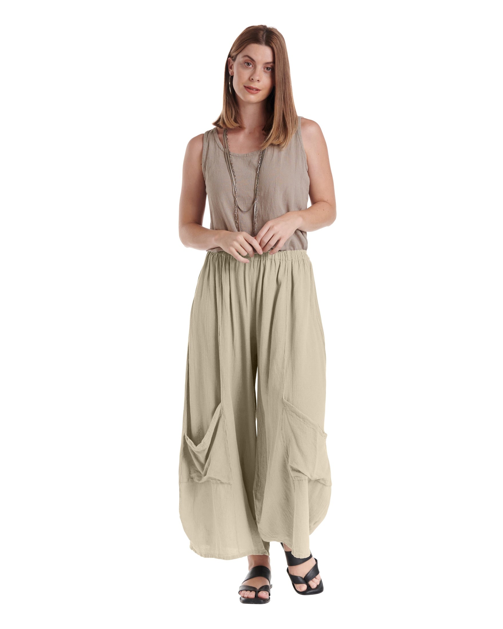 Lee Cotton Gauze Pants-Oh My Gauze