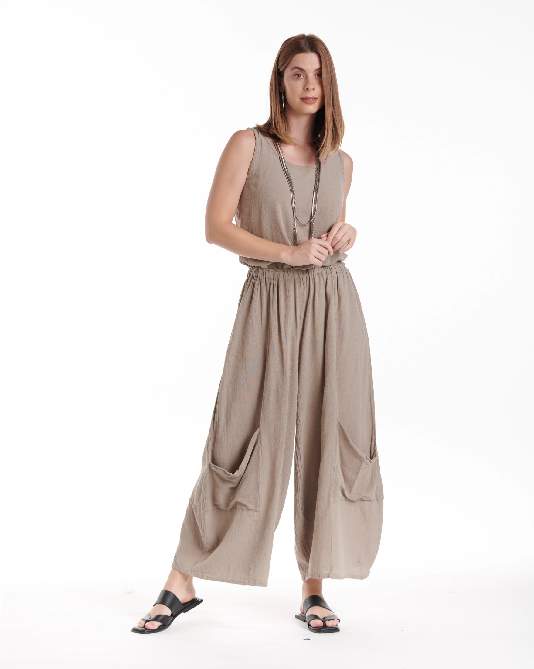 Lee Cotton Gauze Pants-Oh My Gauze