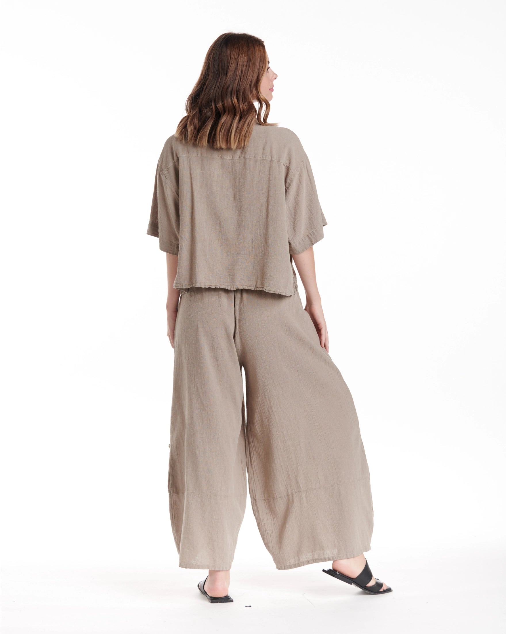 Lena Cotton Gauze Blouse – New Arrival-Oh My Gauze