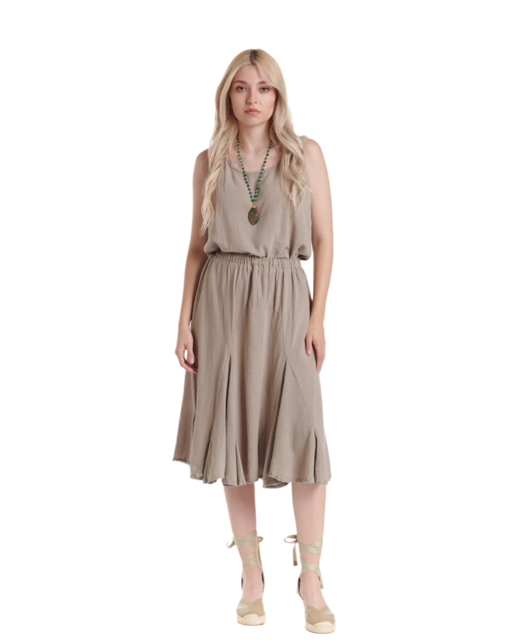 Leona Cotton Gauze Skirt – New Arrival-Oh My Gauze