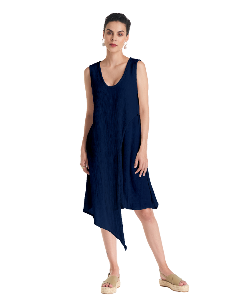 Lorelei Cotton Gauze Vest – Final Sale-Oh My Gauze