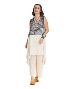 Luisa Crop Cotton Gauze Blouse-Oh My Gauze