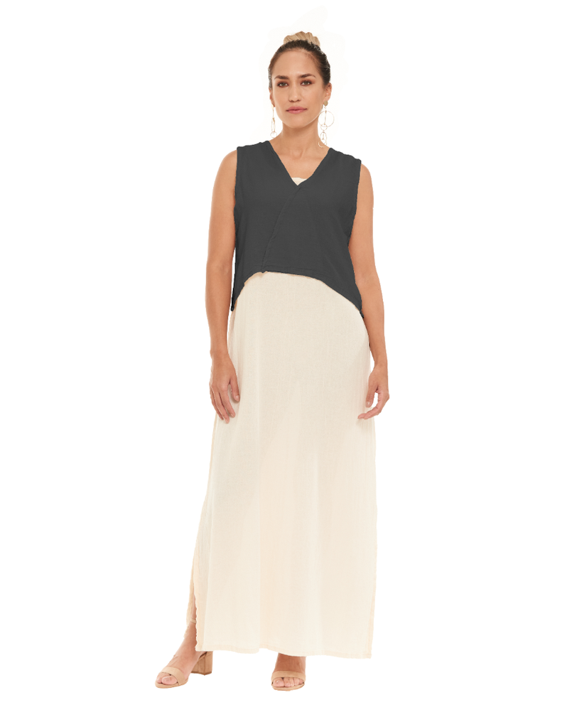 Luisa Crop Cotton Gauze Blouse-Oh My Gauze