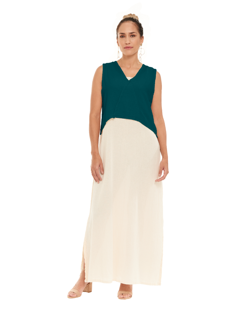 Luisa Crop Cotton Gauze Blouse - Final Sale-Oh My Gauze