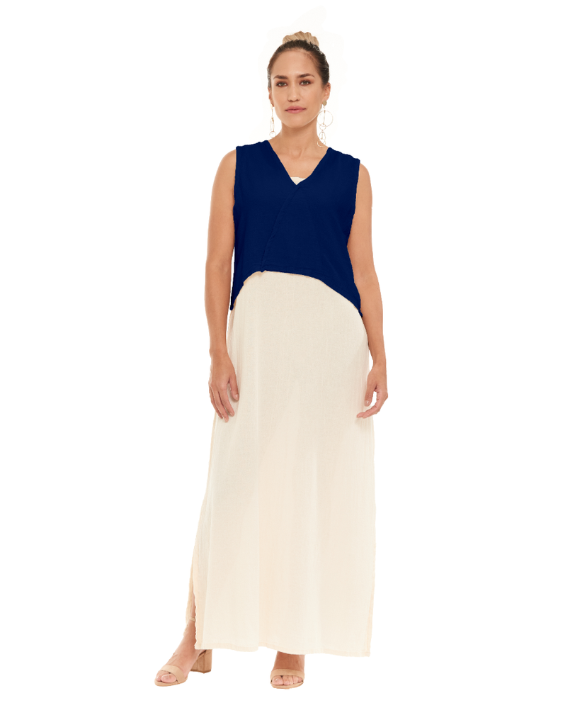 Luisa Crop Cotton Gauze Blouse - Final Sale-Oh My Gauze