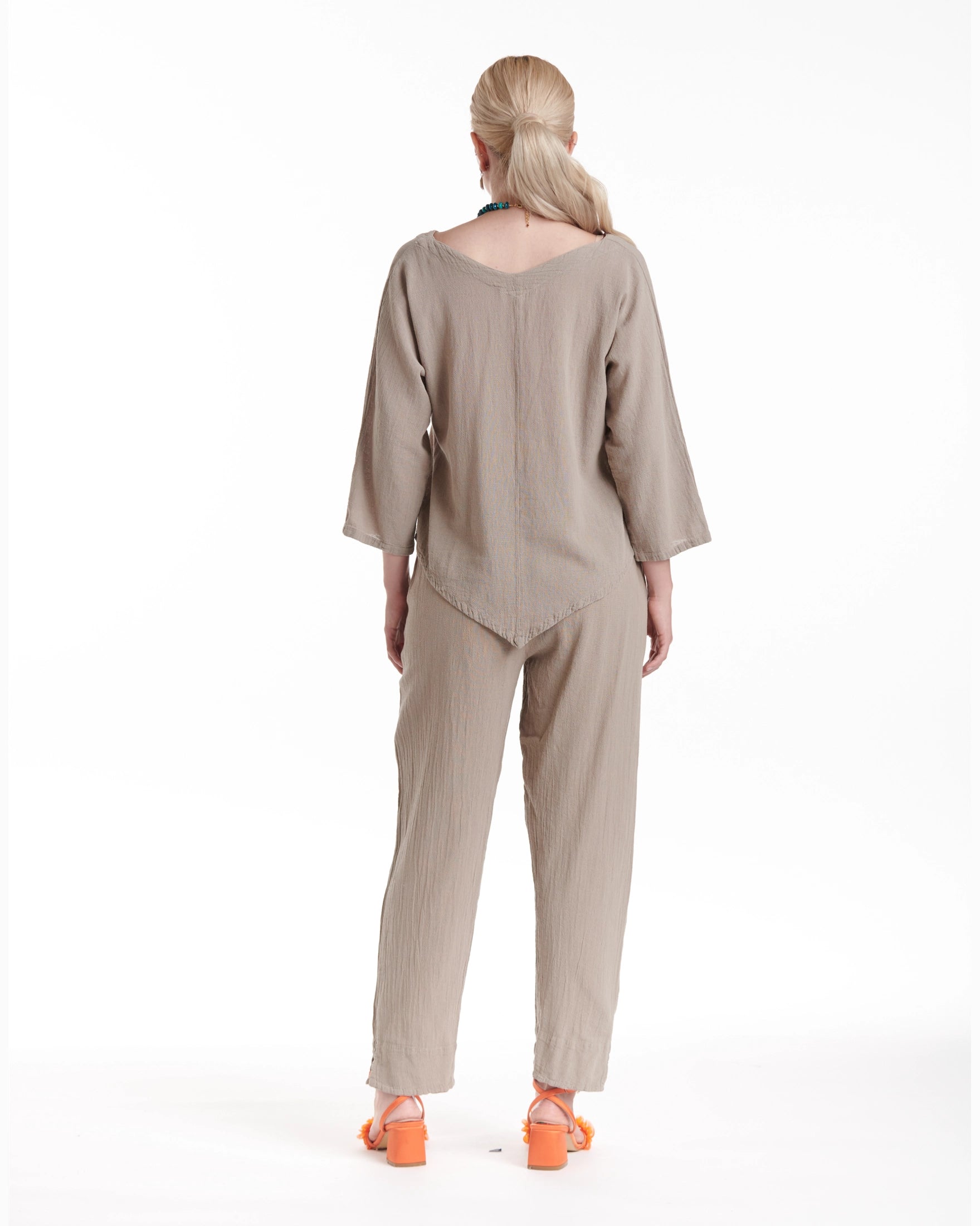 Lynn Cotton Gauze Blouse-Oh My Gauze