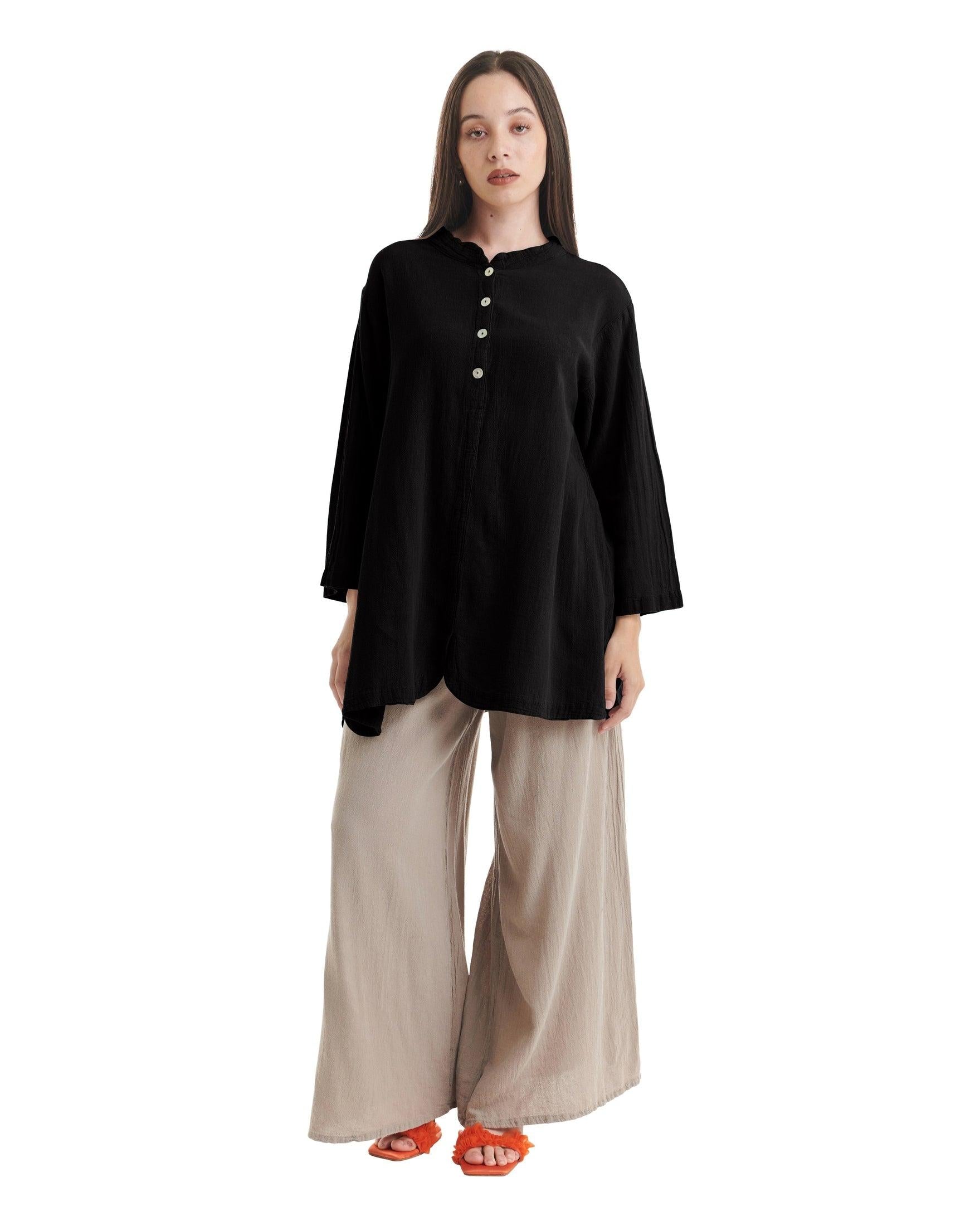 Mantra Cotton Gauze Blouse-Oh My Gauze