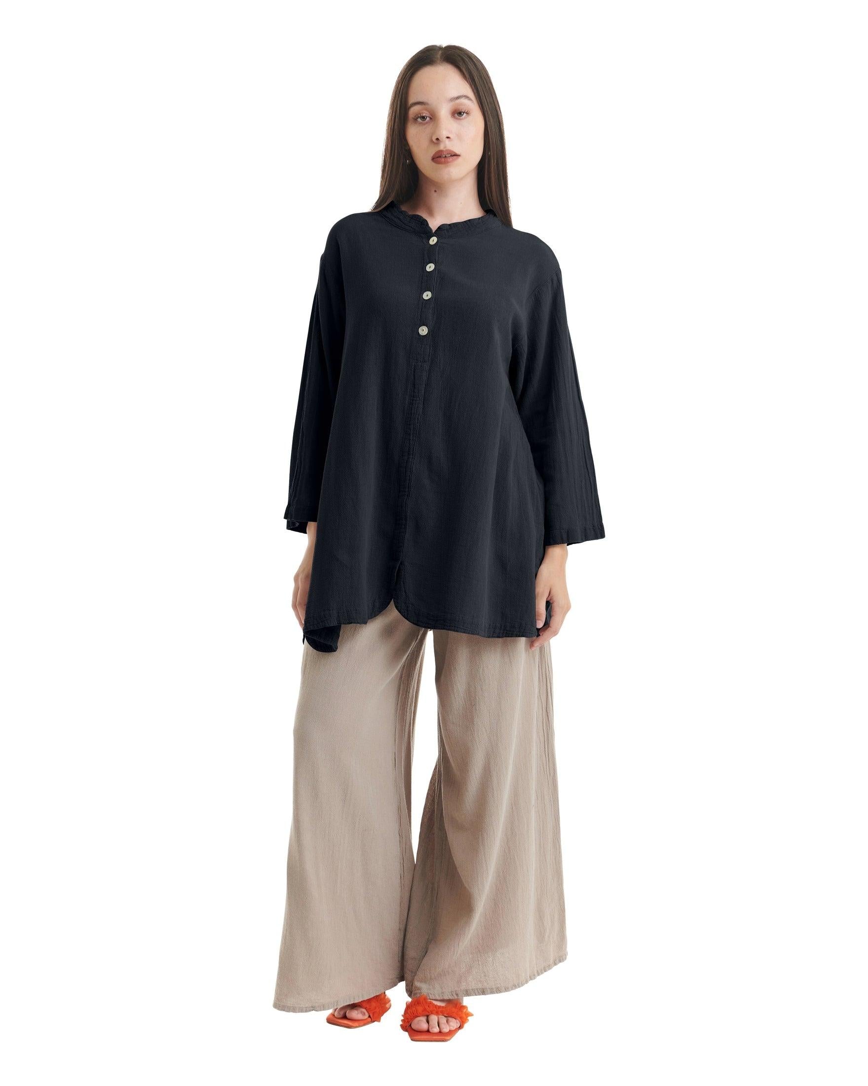 Mantra Cotton Gauze Blouse-Oh My Gauze