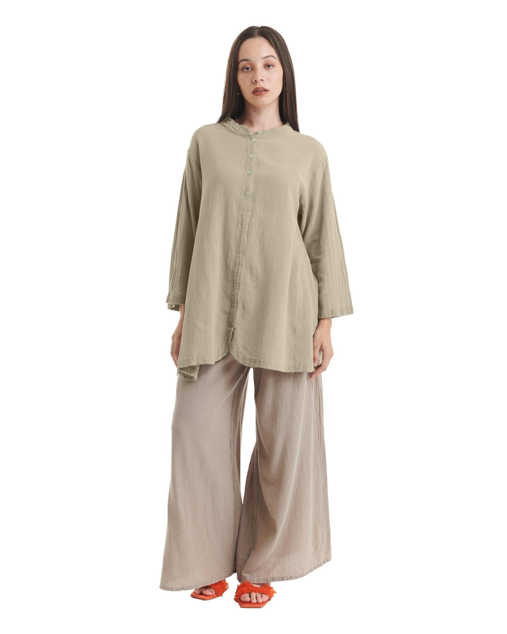 Mantra Cotton Gauze Blouse-Oh My Gauze