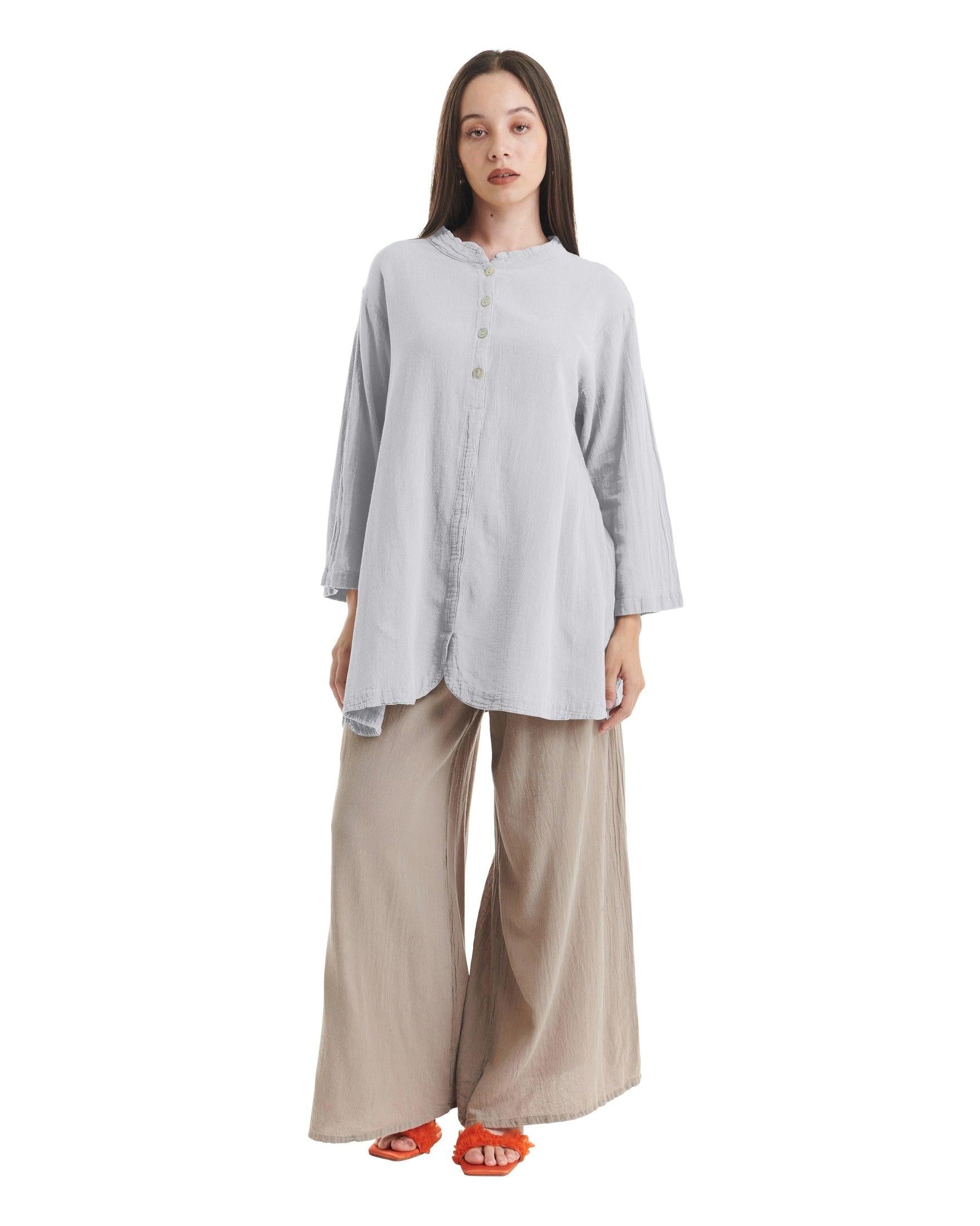 Mantra Cotton Gauze Blouse-Oh My Gauze