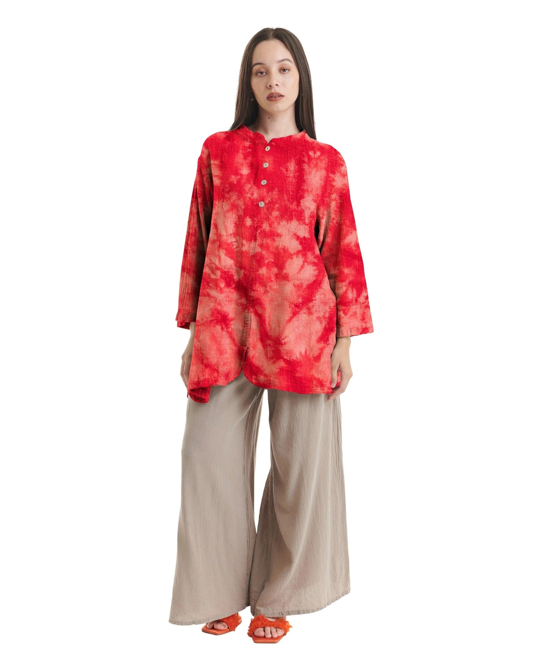 Mantra Cotton Gauze Blouse-Oh My Gauze
