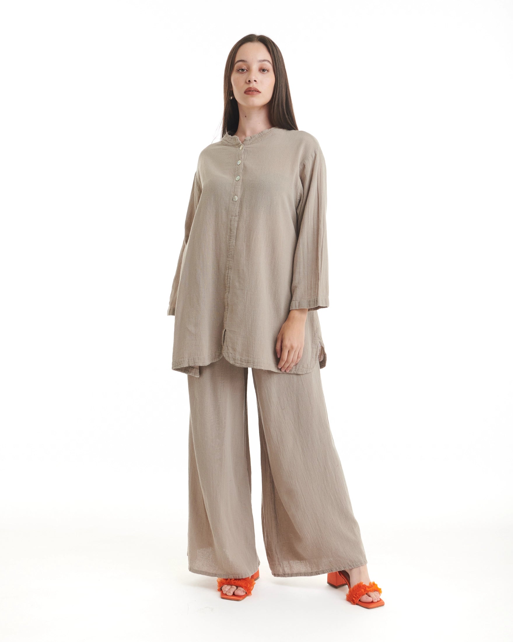 Mantra Cotton Gauze Blouse - New-Oh My Gauze