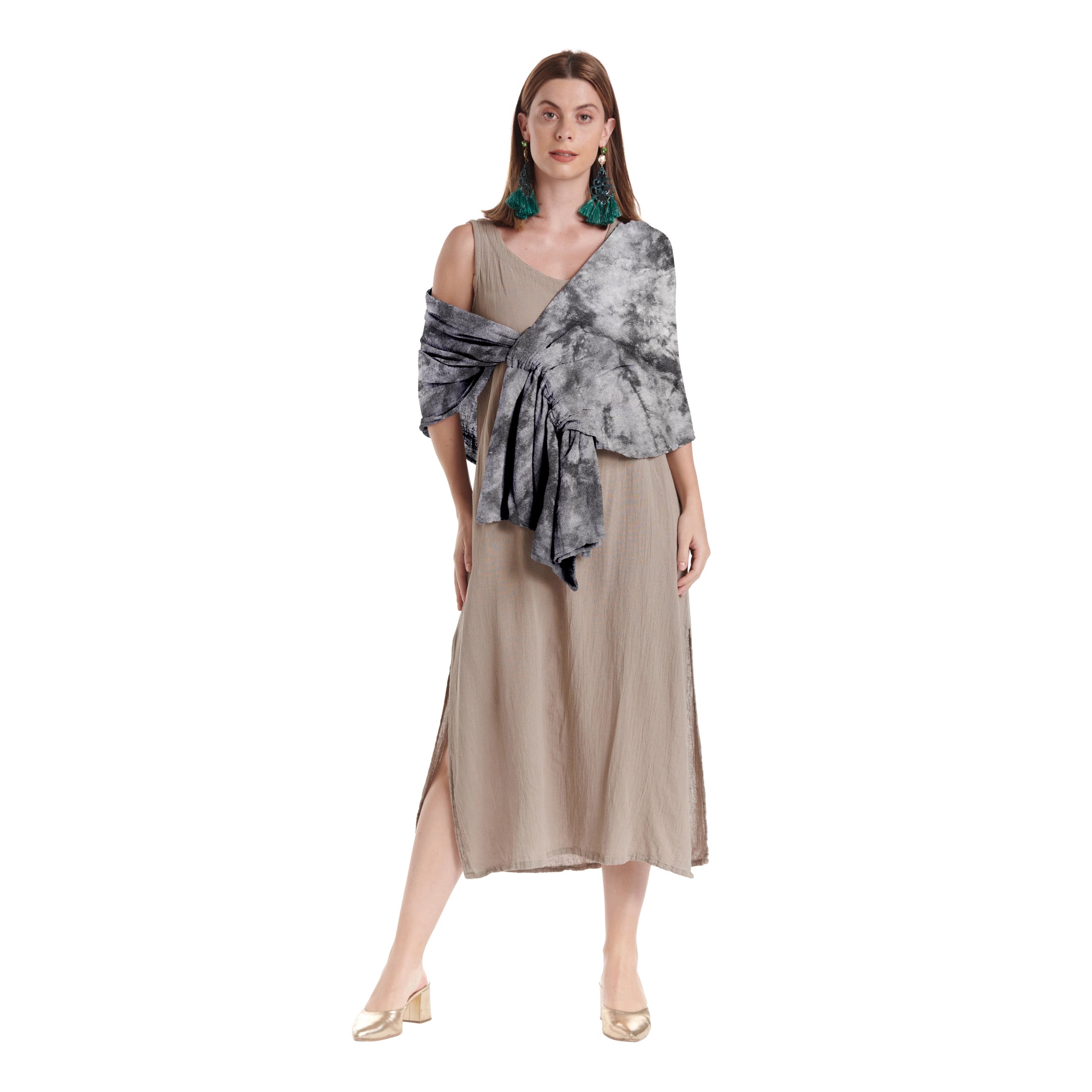 Marie Cotton Gauze Shawl-Oh My Gauze