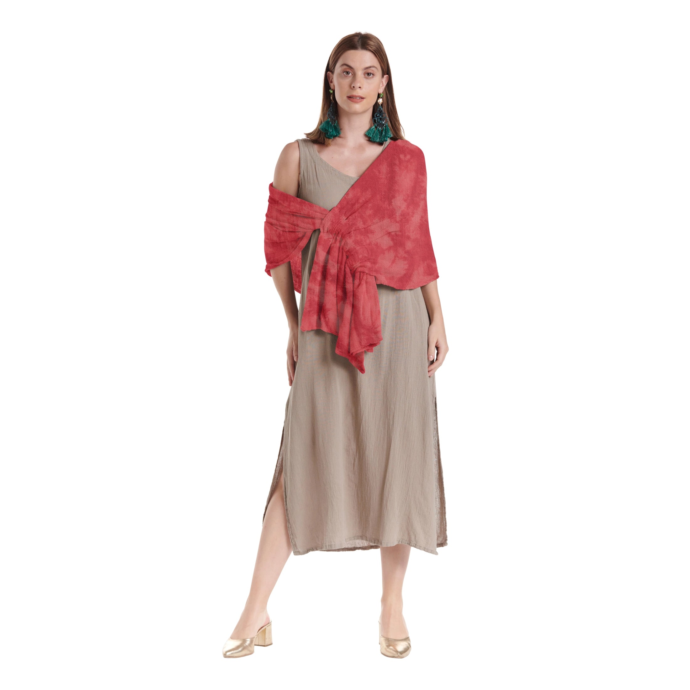 Marie Cotton Gauze Shawl-Oh My Gauze