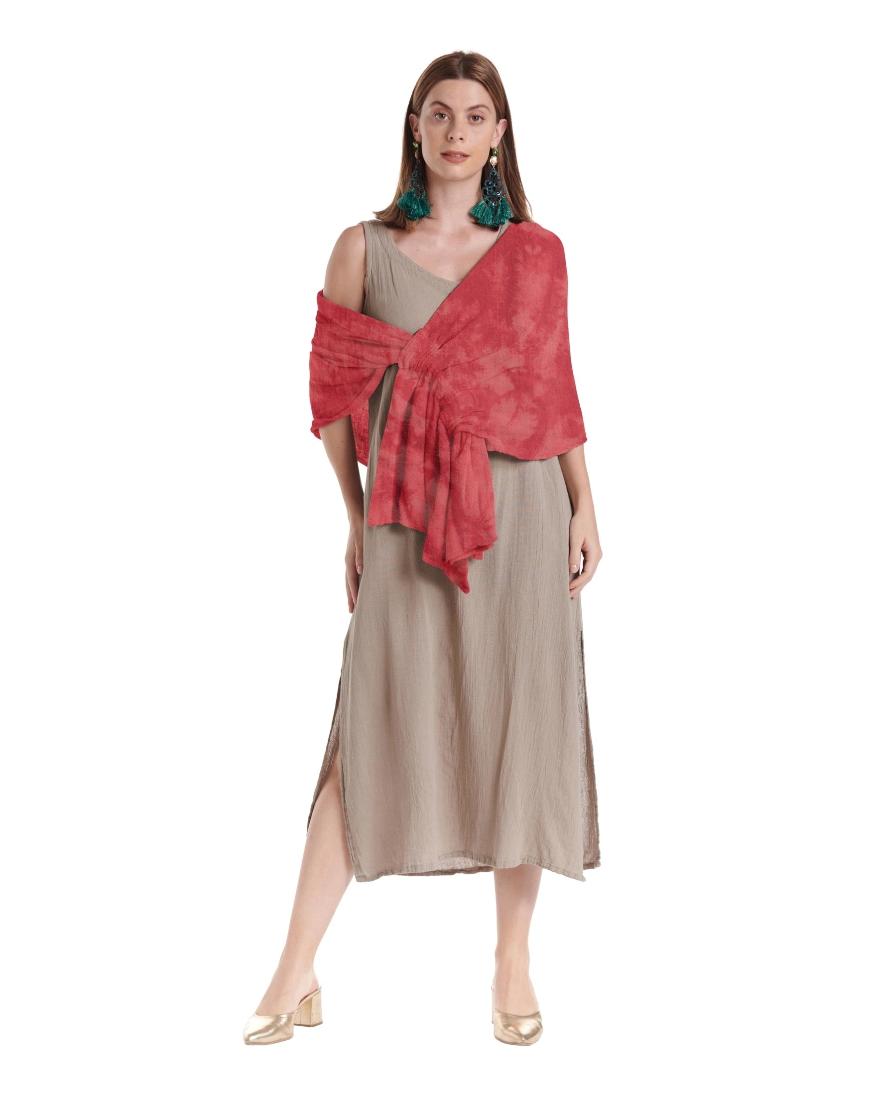Marie Cotton Gauze Shawl-Oh My Gauze