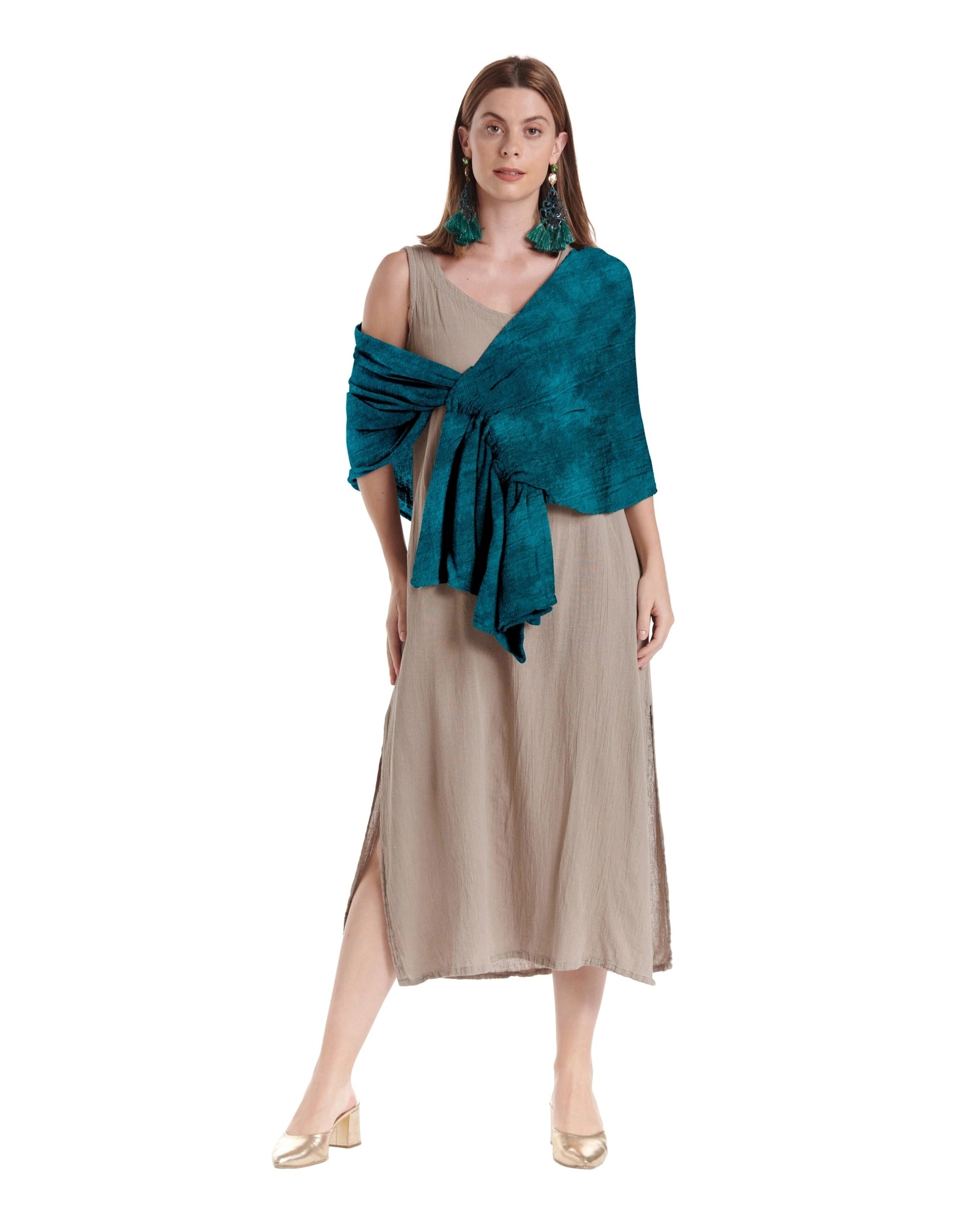 Marie Cotton Gauze Shawl-Oh My Gauze