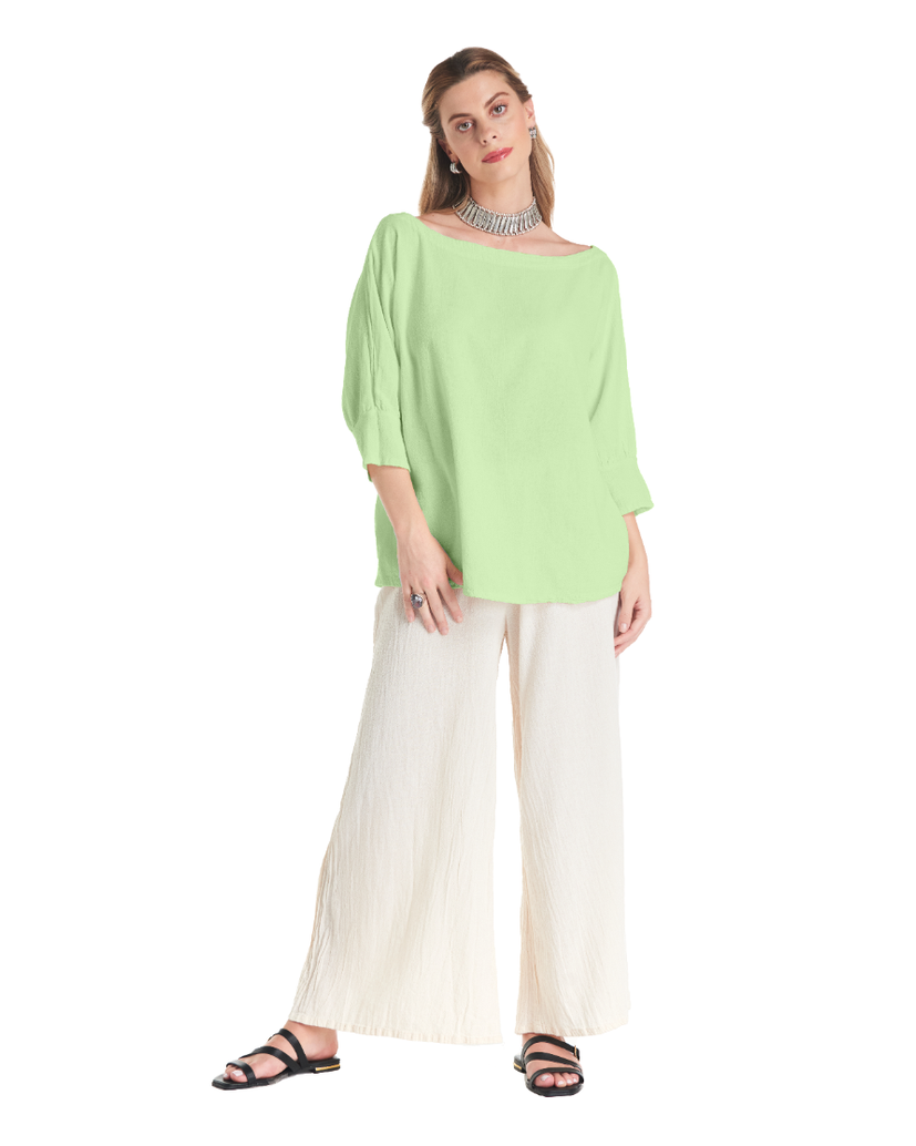 Marina Cotton Gauze Blouse – Final Sale-Oh My Gauze