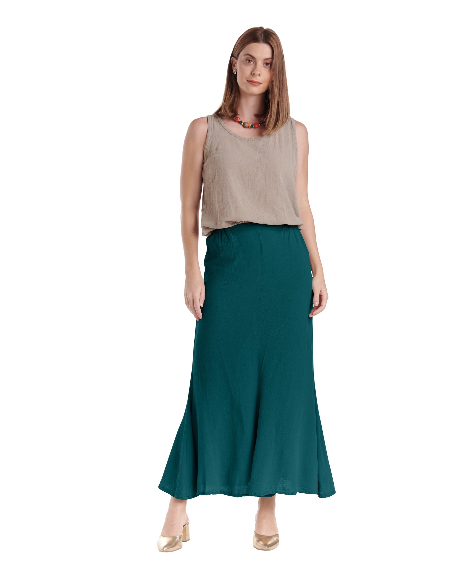 Mermaid Cotton Gauze Skirt-Oh My Gauze