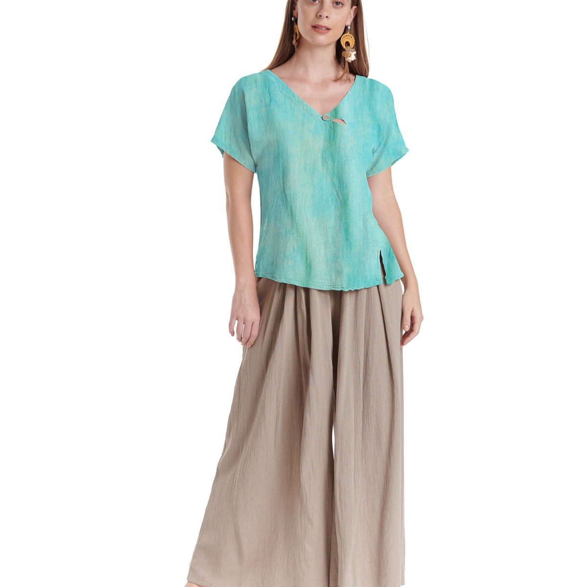 Mike Cotton Gauze Blouse | Oh My Gauze!